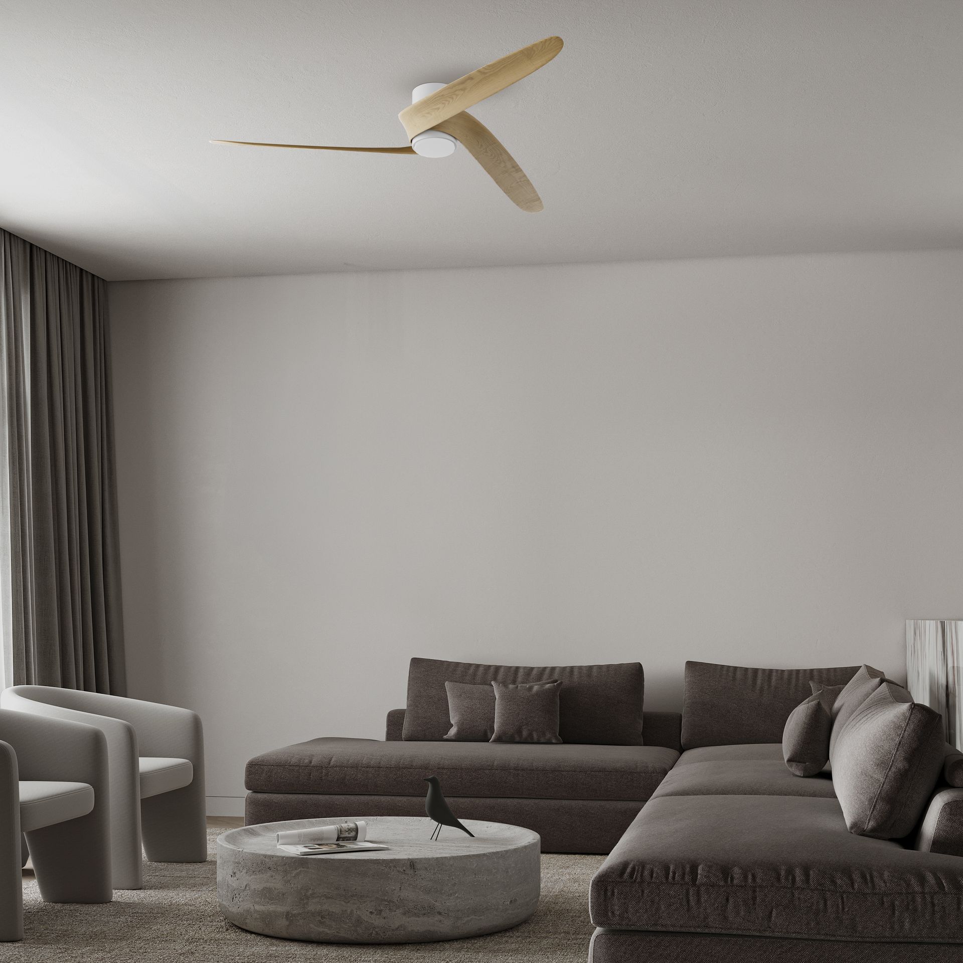 GROENLAND M* VENTILATORE LED 20W-2700K-5000K  ****LF****