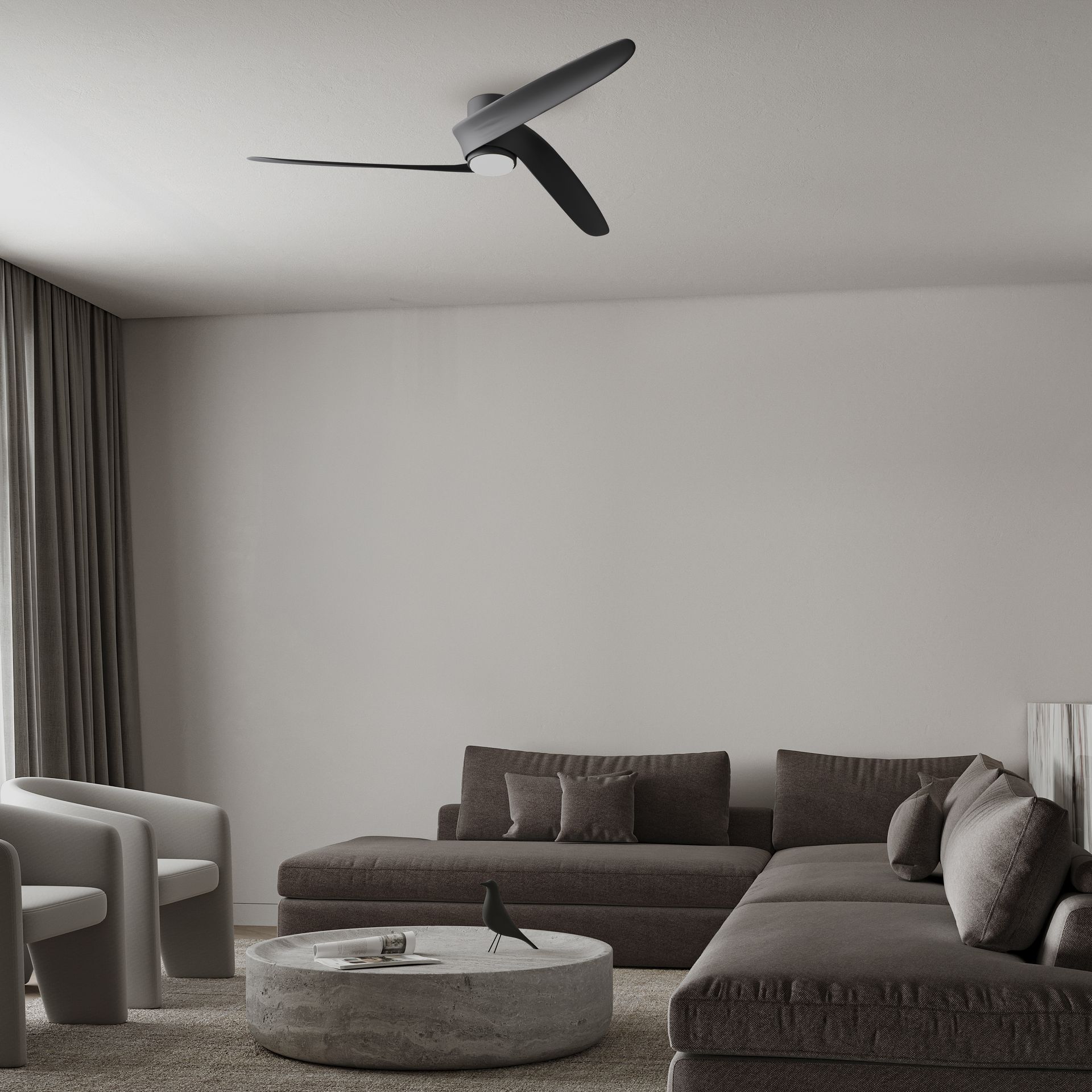 GROENLAND M* VENTILATORE LED 20W-2700K-5000K  ****L****