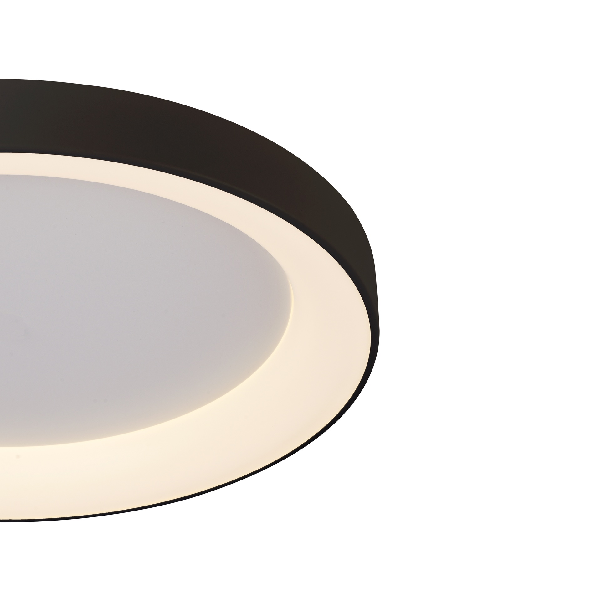 NISEKO II * LED CEILING 45W D.50CM  BLACK