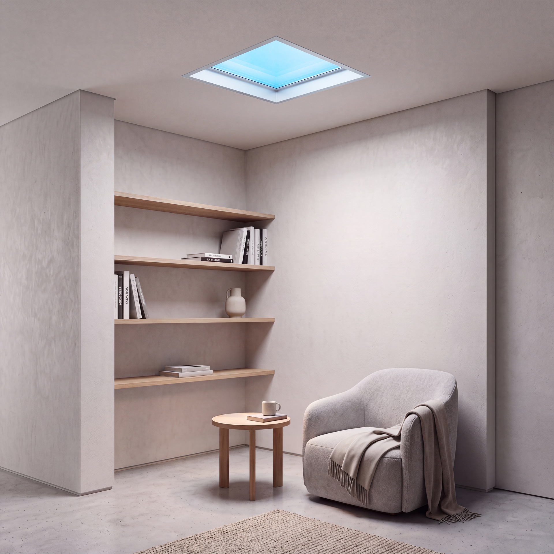 BLUE SKY * RECCESSED LED CEILING 60 x 60