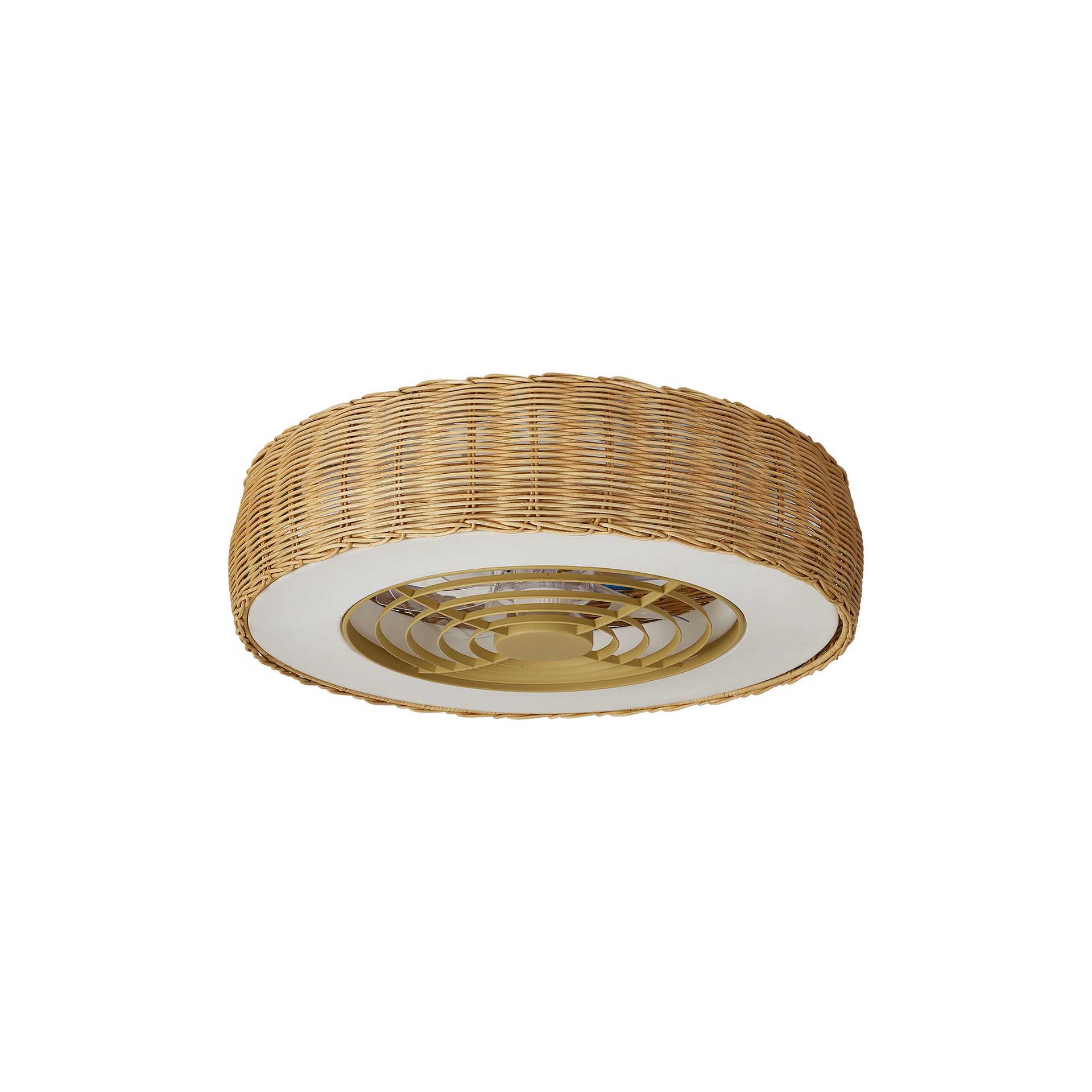 KILIMANJARO MINI * PLAFONIERA / VENTILATORE- RATAN