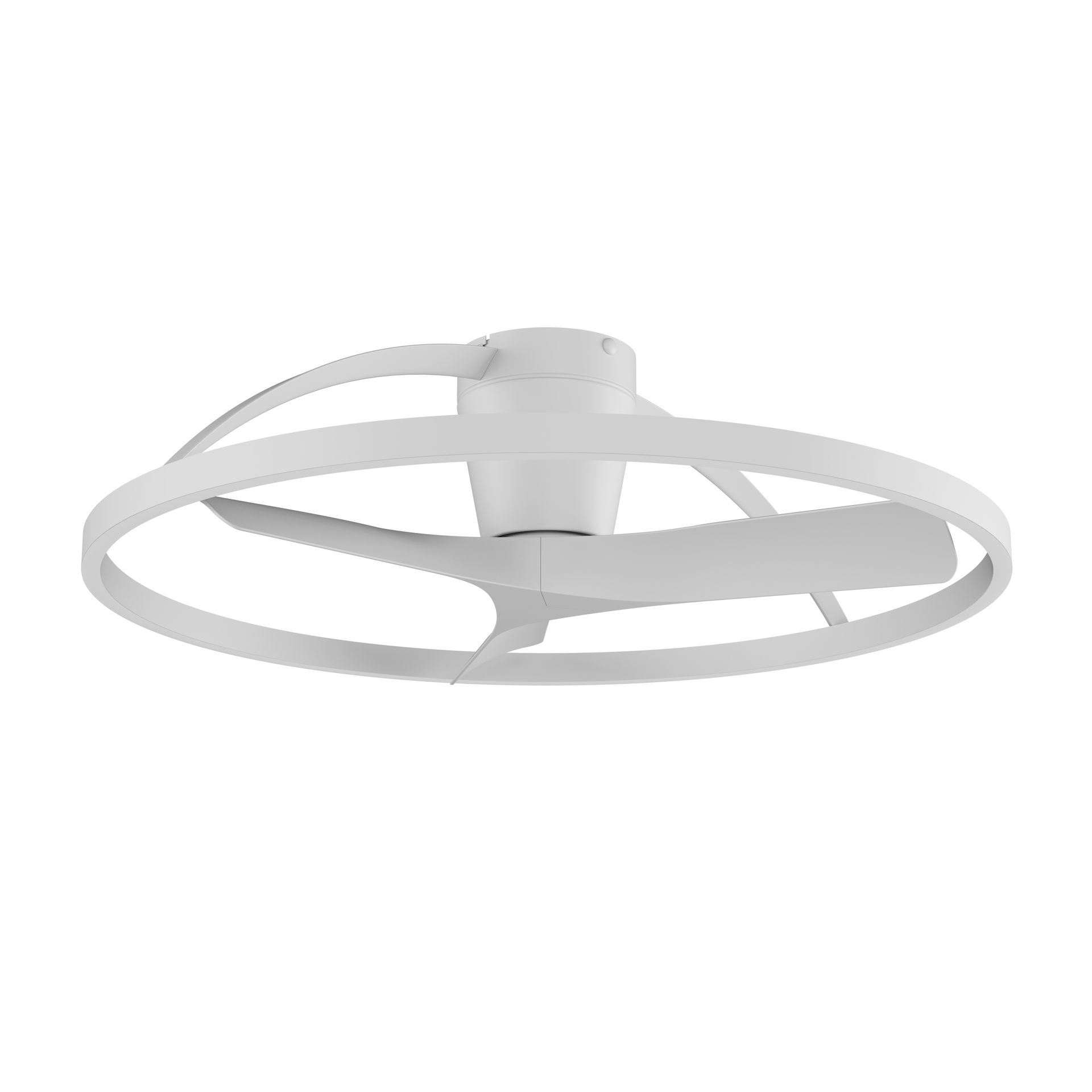Nepal II · Ventilador de aspas con luz · Blanco