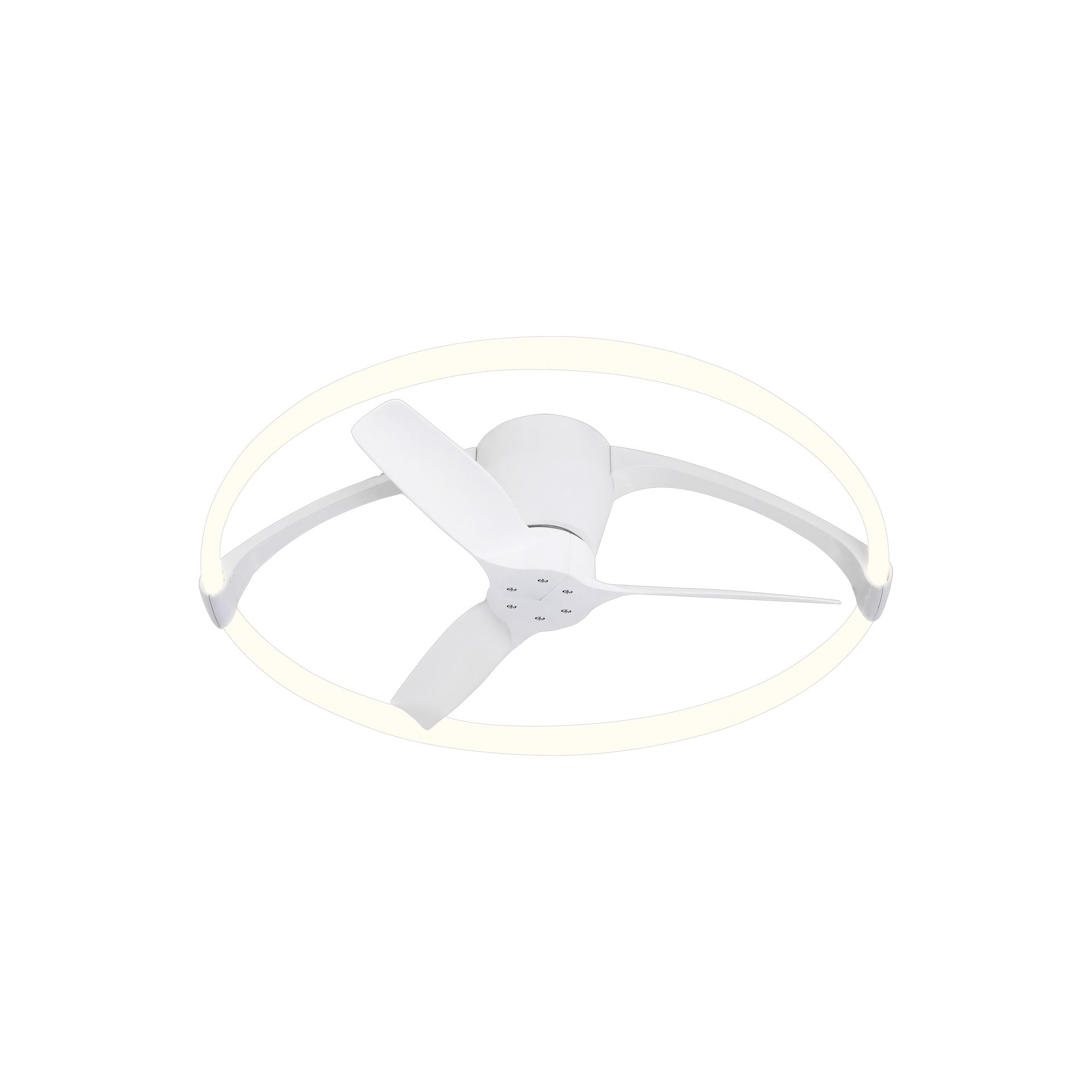NEPAL MINI * LED FAN CEILING WHITE WITH REMOTE CONTROL