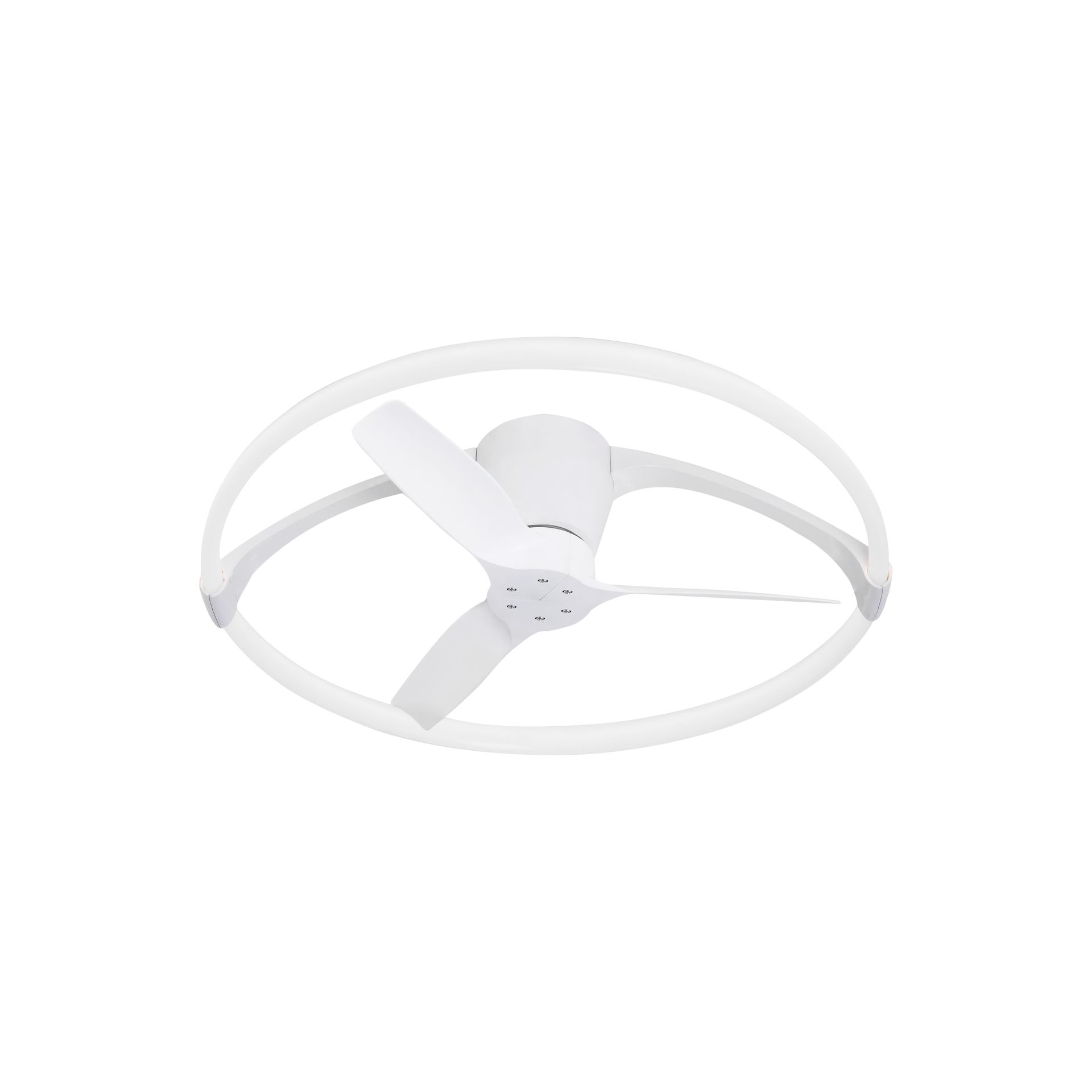 NEPAL MINI * LED FAN CEILING WHITE WITH REMOTE CONTROL