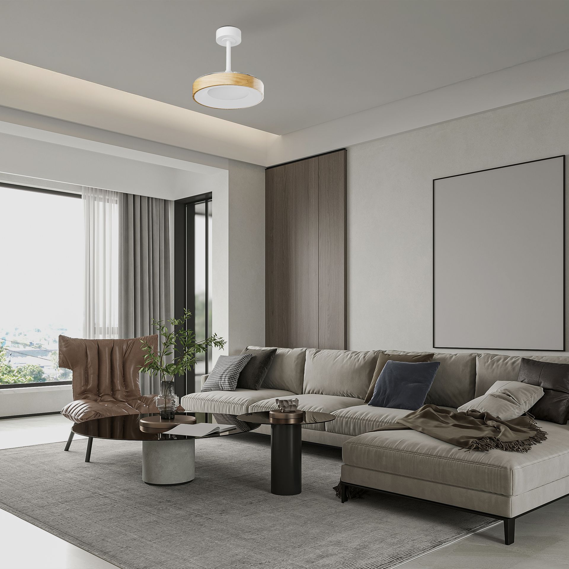 ***DES*** NISEKO FAN S* CEILING / FAN MINI - WOOD ****L****