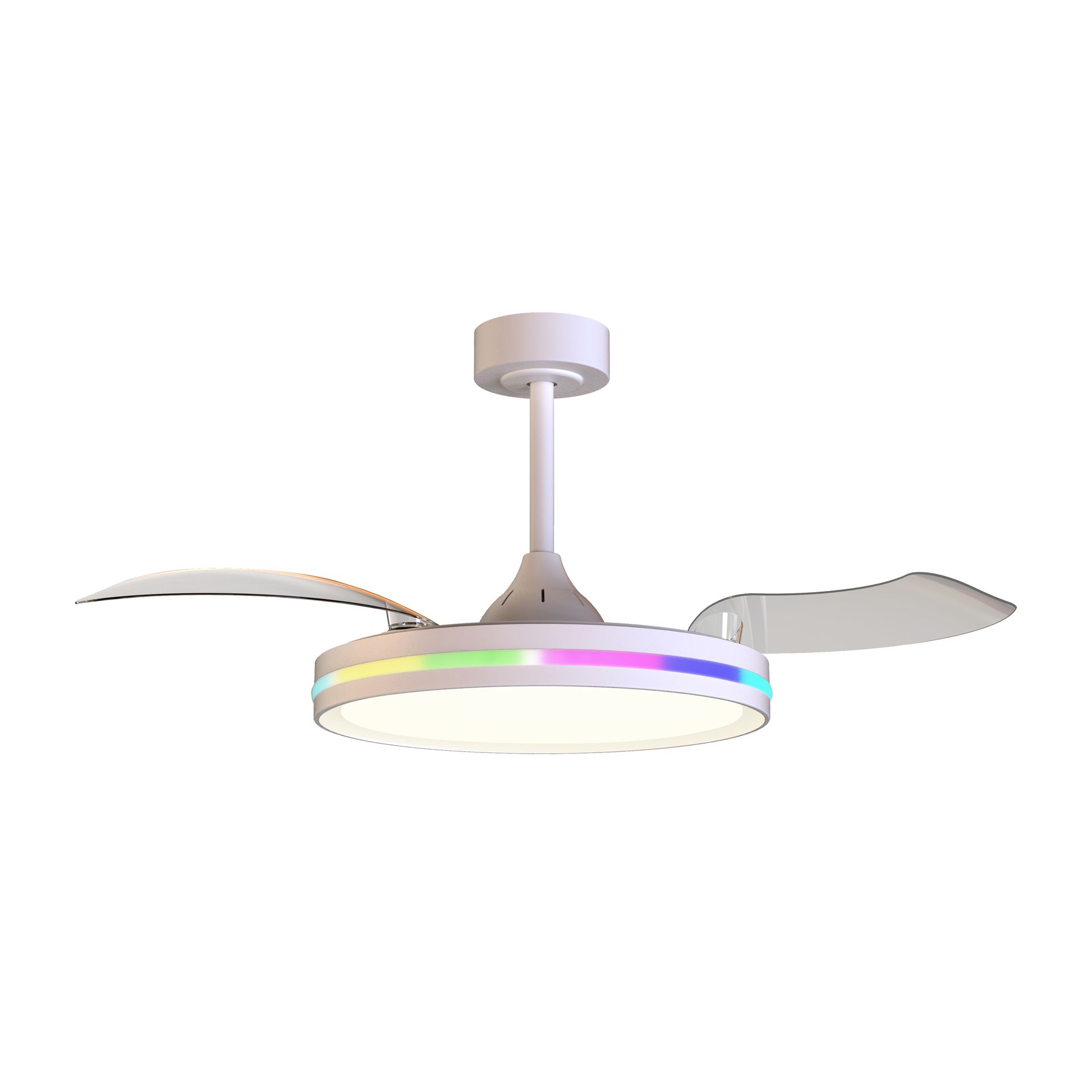 RAFAGA * FAN LED WHITE 50W-3000K-6500K