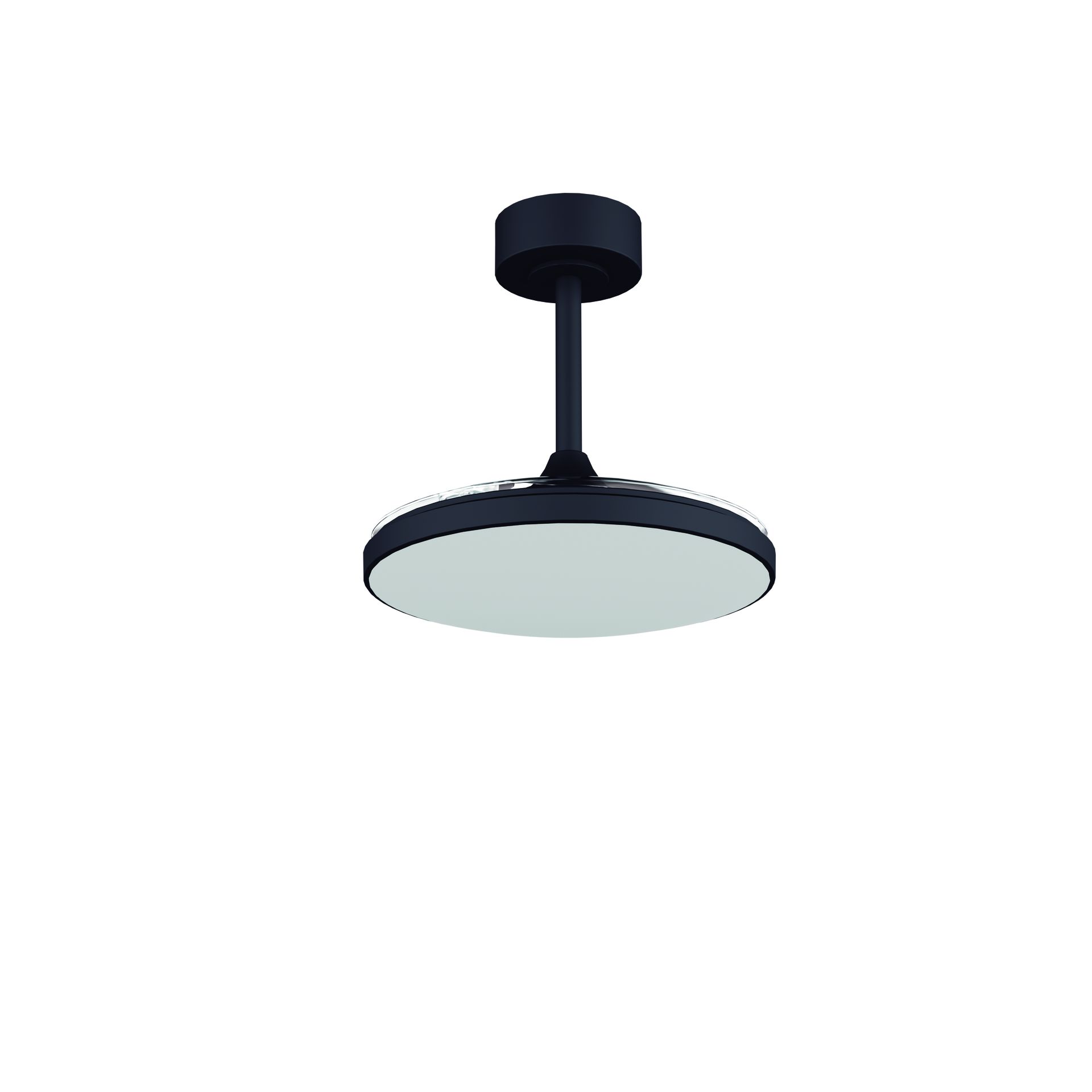 Slim Fan Mini · Ventilador de aspas desplegables con luz · Black