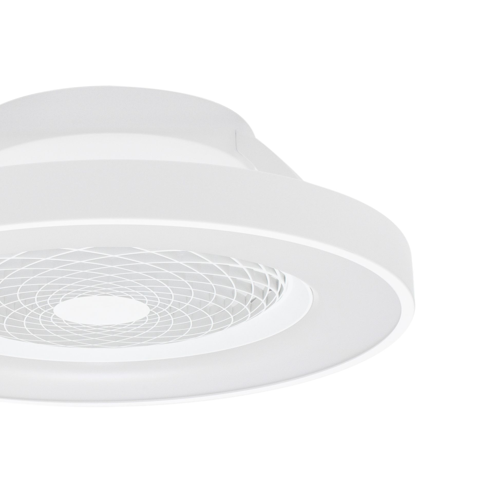 TIBET * VENTILATORE BIANCO 35W PLAFONIERA LED 70W CON TELECOMANDO Y APP