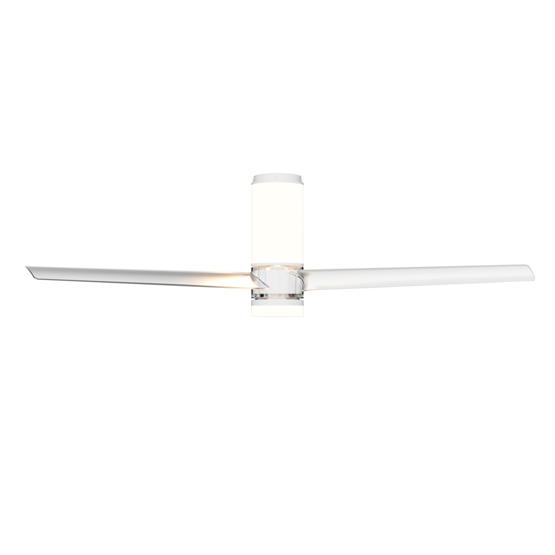 Up Down · Ventilador de aspas con luz · Blanco