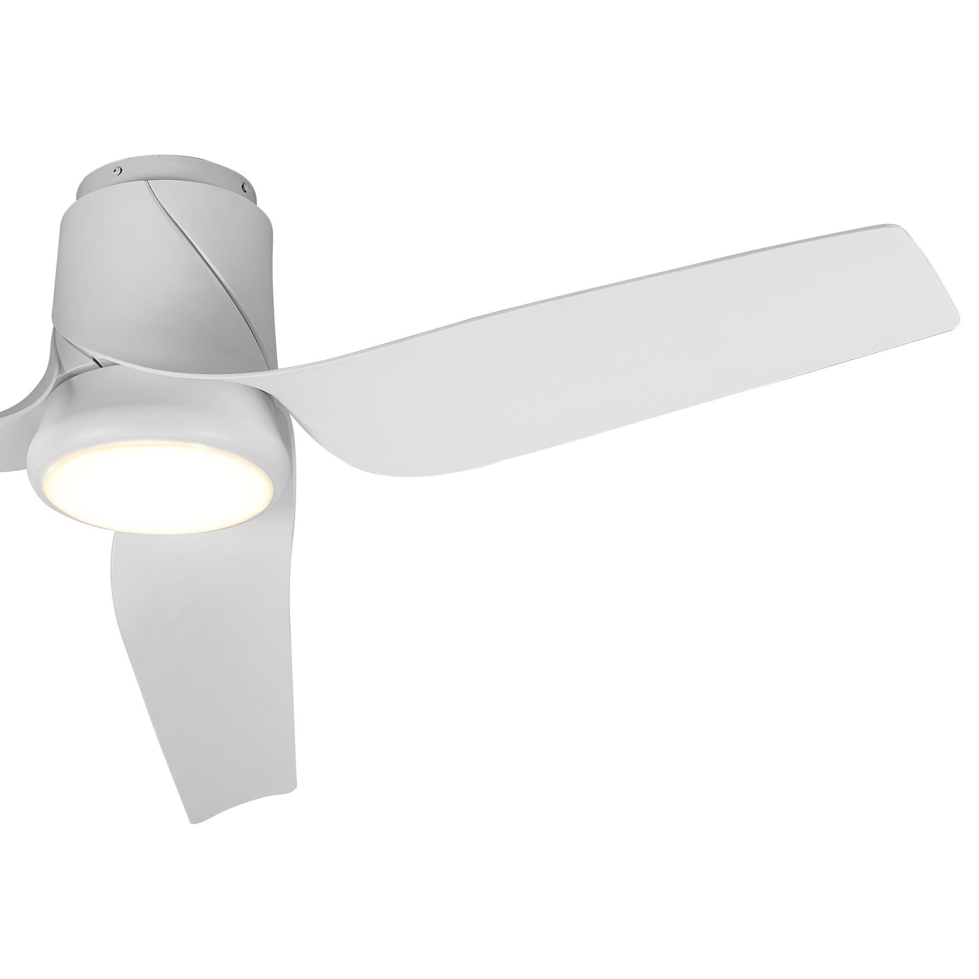 Ushuaia · Ventilador de aspas con luz · Blanco