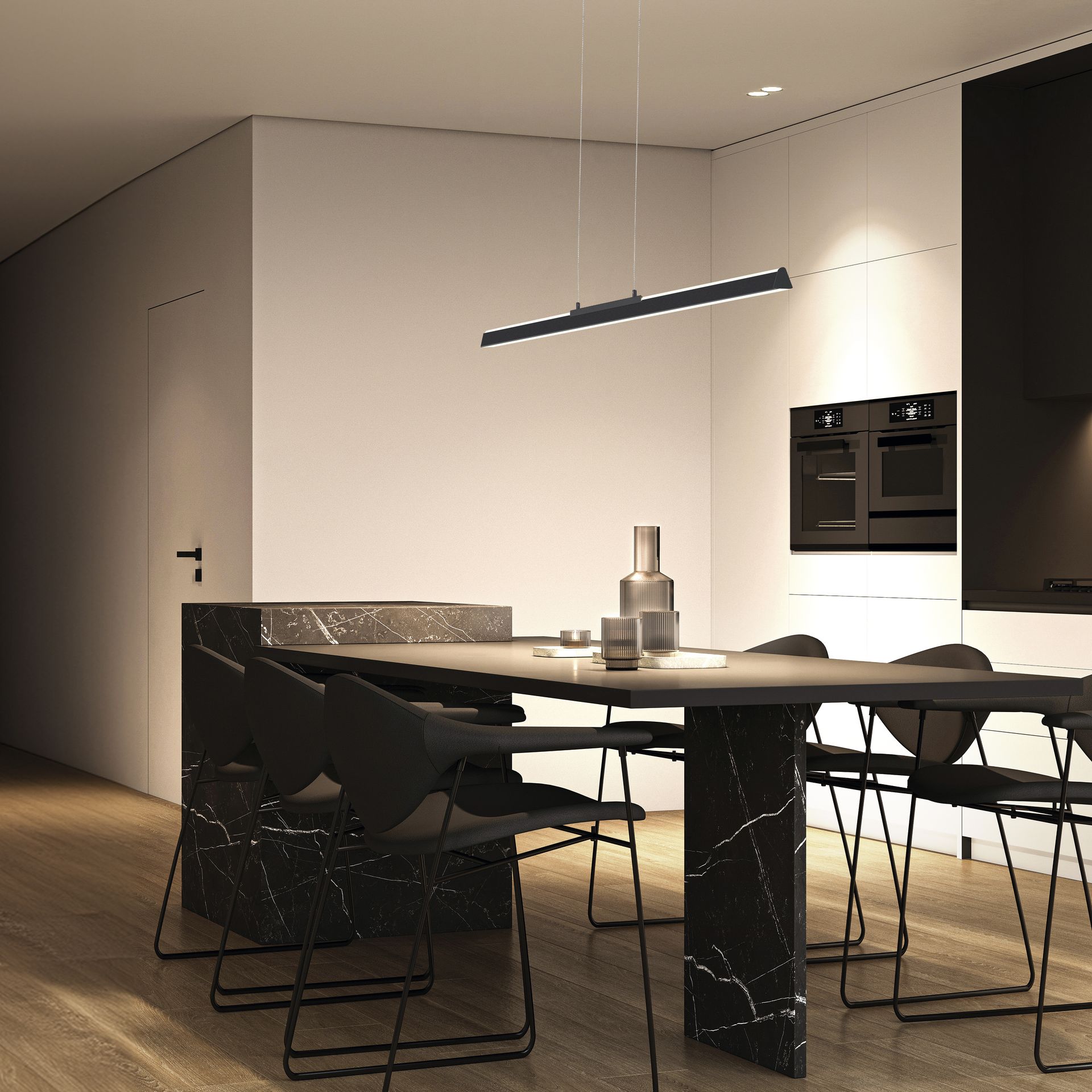 LINEL * LED PENDANT 36W - SANDY BLACK