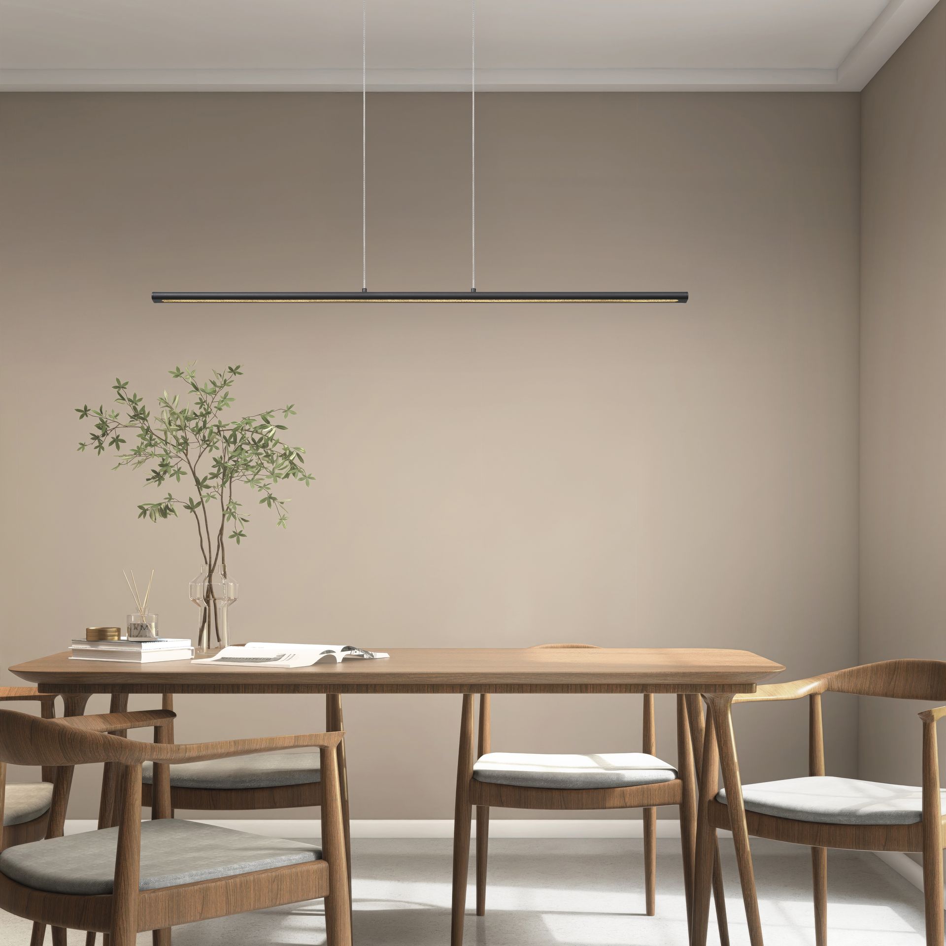 LINEL * LED PENDANT 38W - SANDY BLACK
