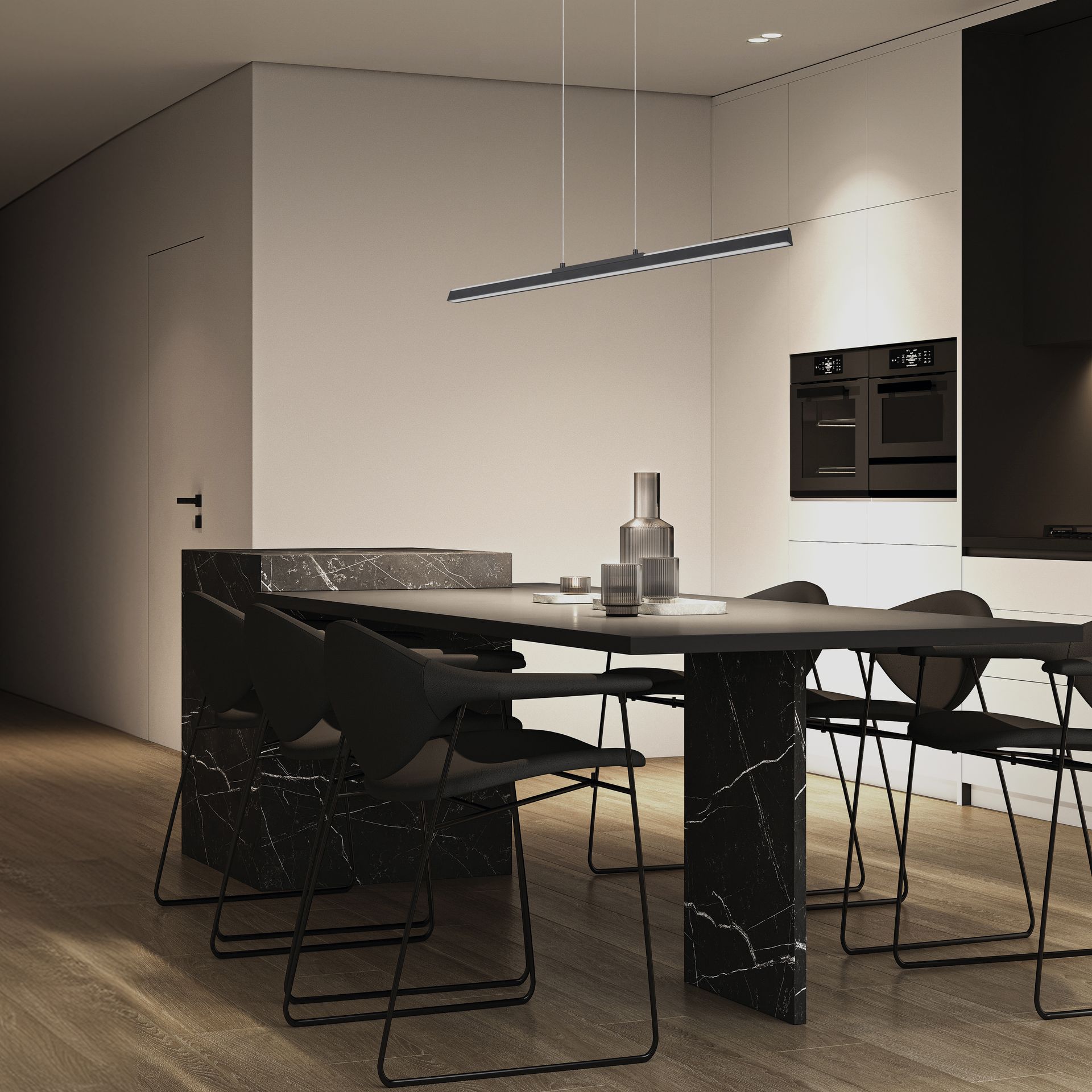 LINEL * LED PENDANT 36W - SANDY BLACK
