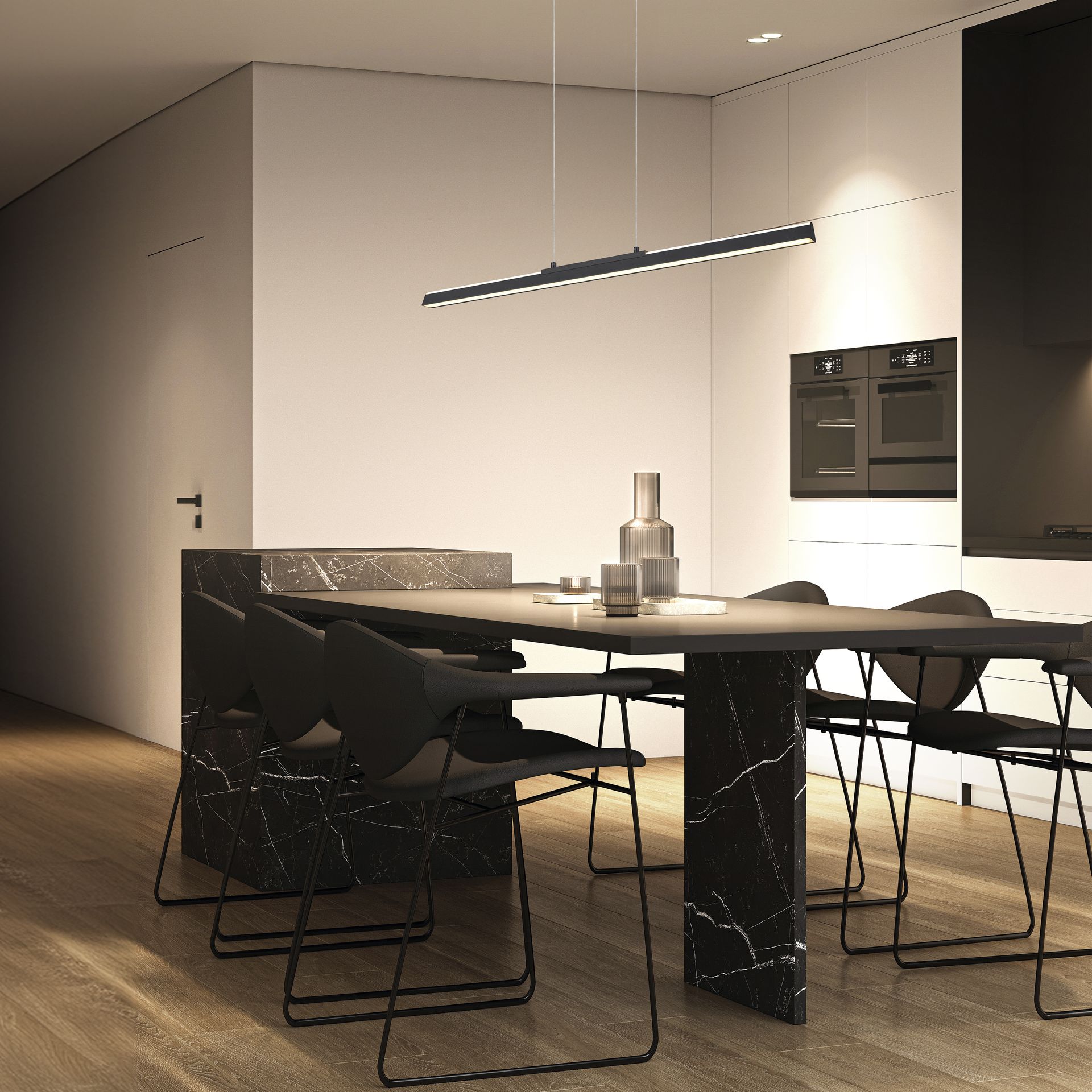 LINEL * LED PENDANT 54W - SANDY BLACK