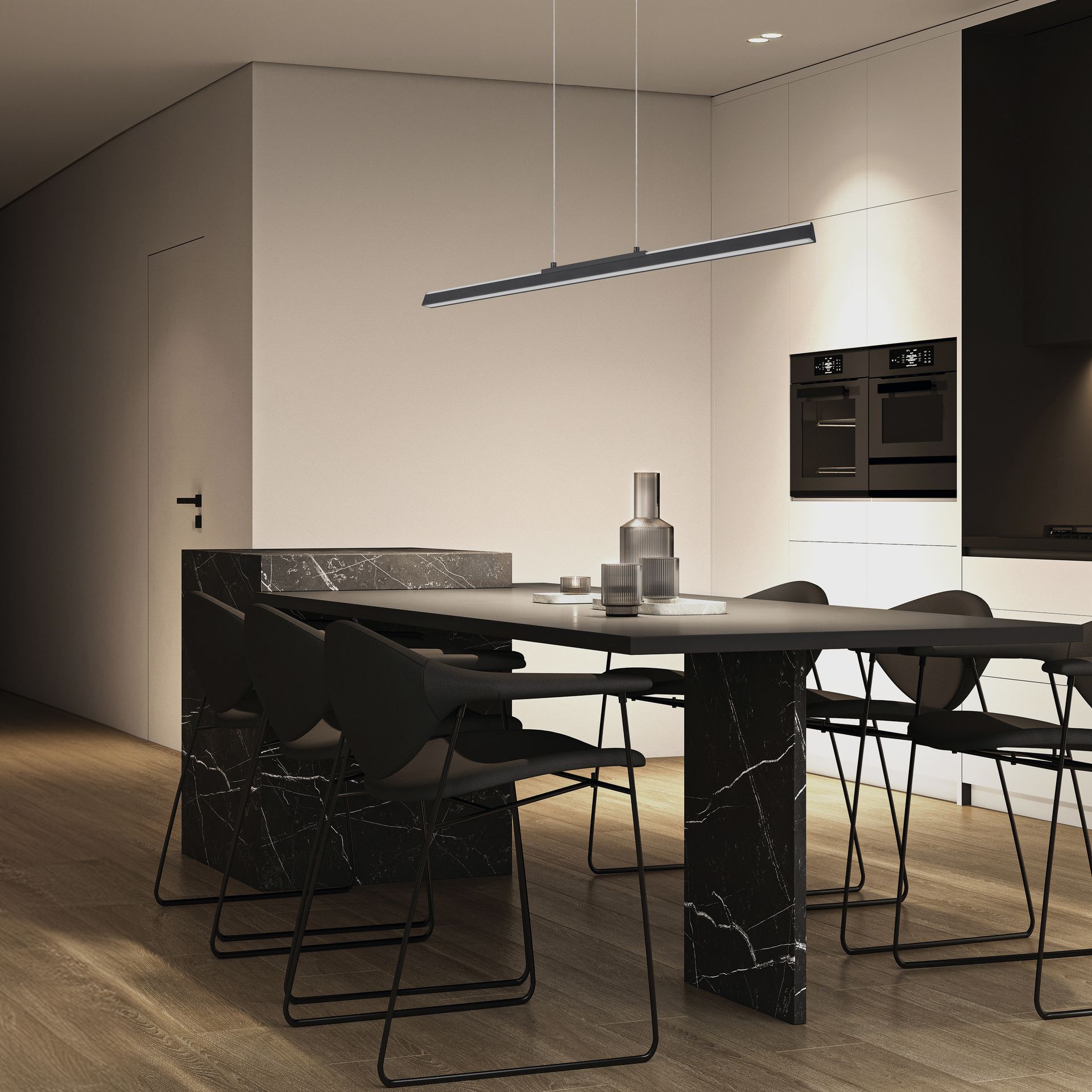LINEL * LED PENDANT 54W - SANDY BLACK