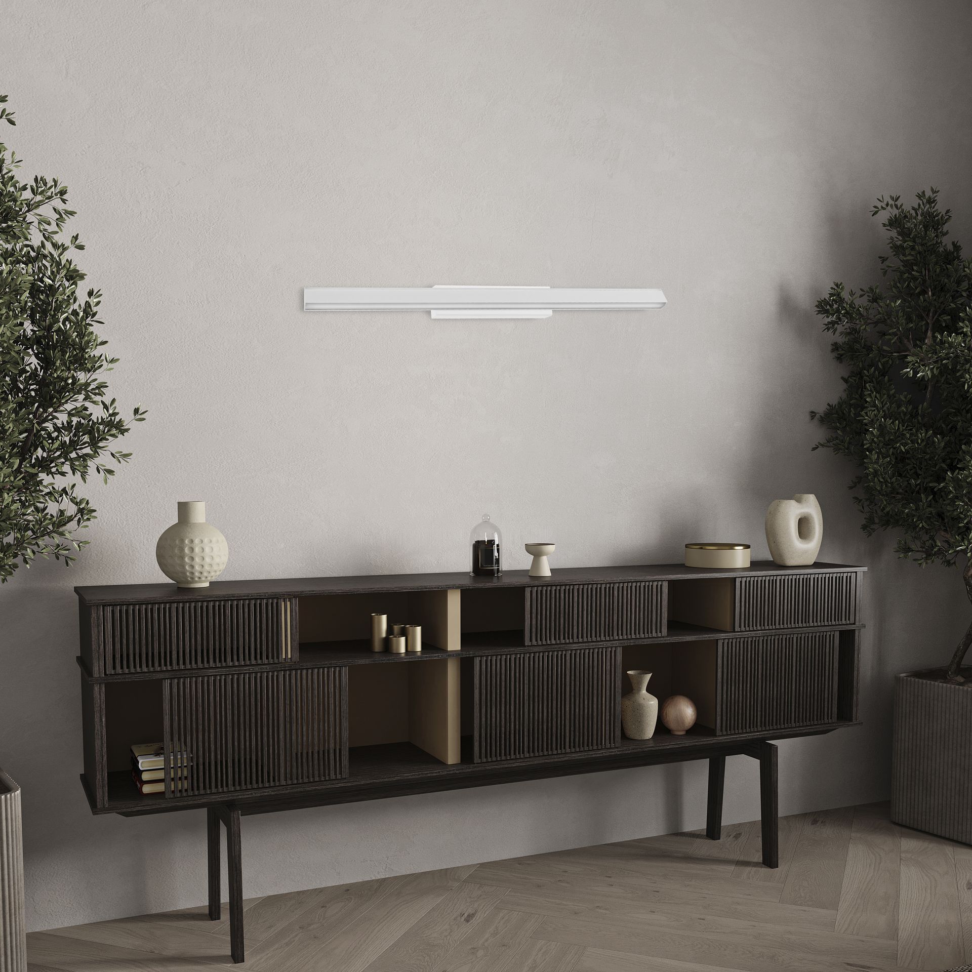 Lineal · Luminarias de pared · Blanco