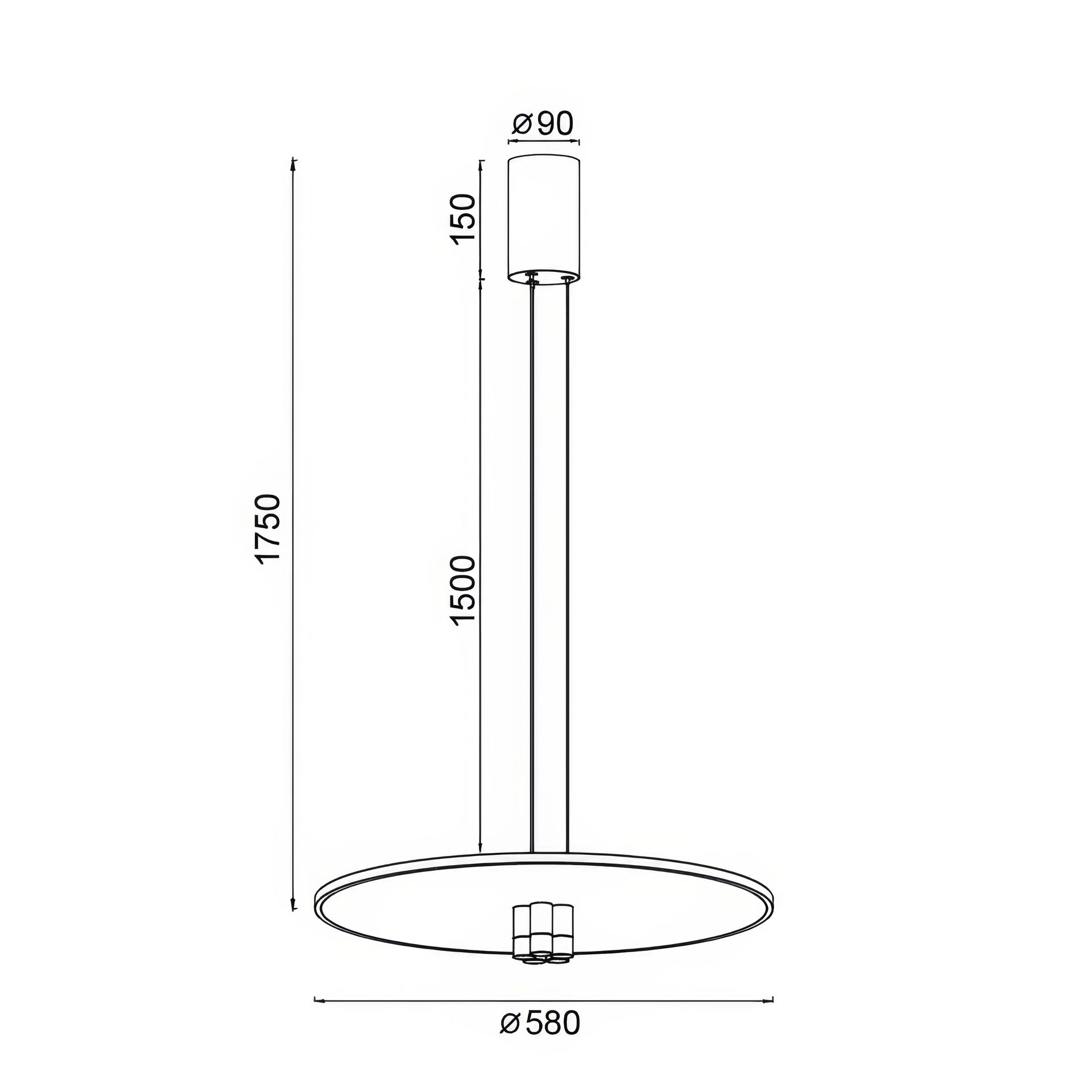 NOMADA*SOSPESO LED 42W 3000K