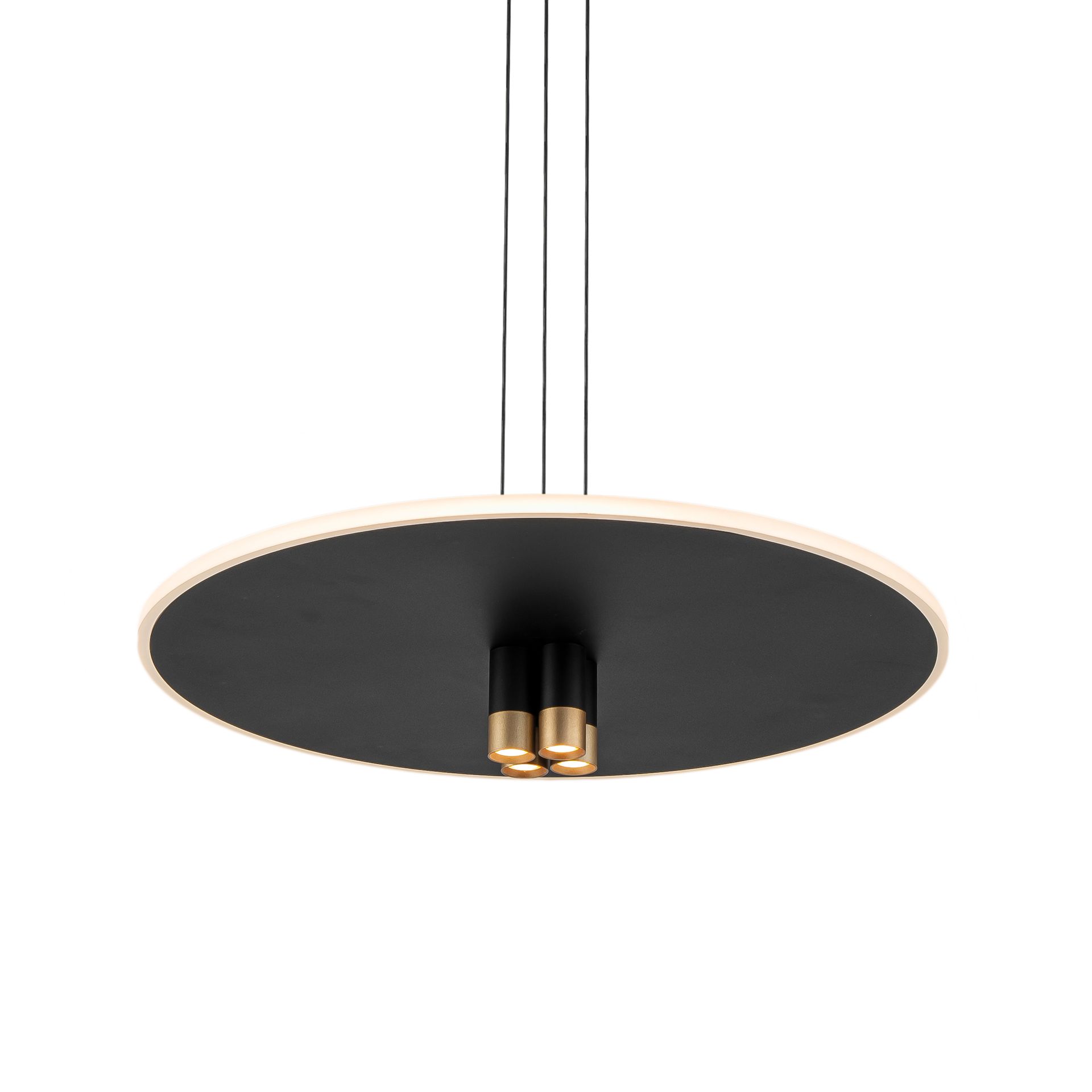 Nomada · Lampade da soffitto · Nero + Oro