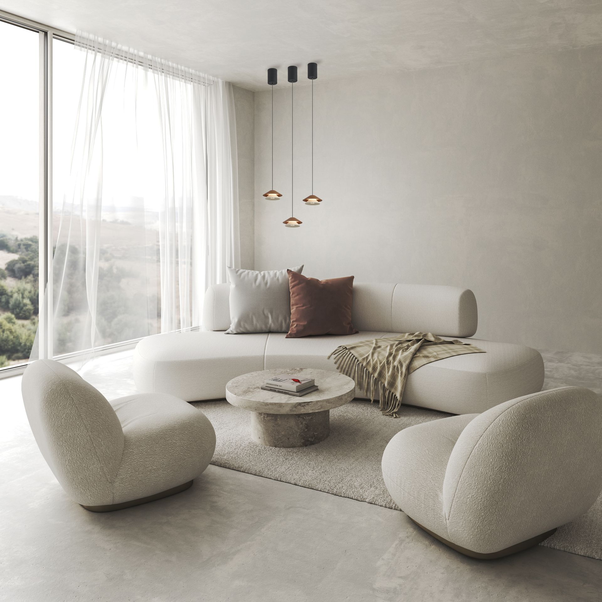 Piccola · Luminaires de plafond · Marron