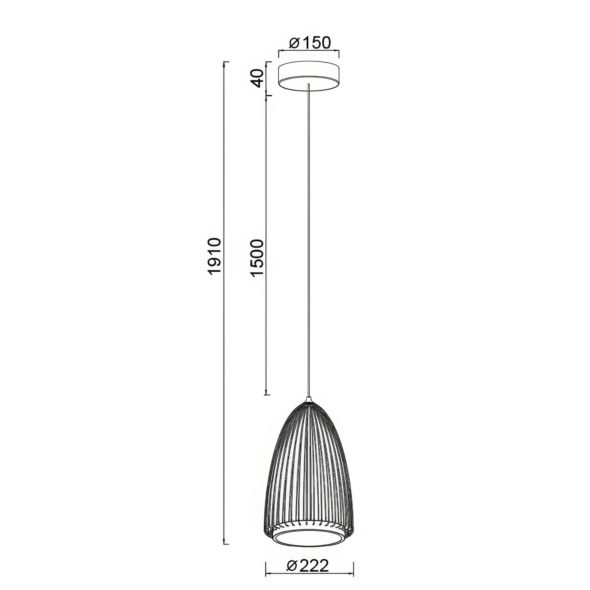 Suspension LED SMART*20W 3000K