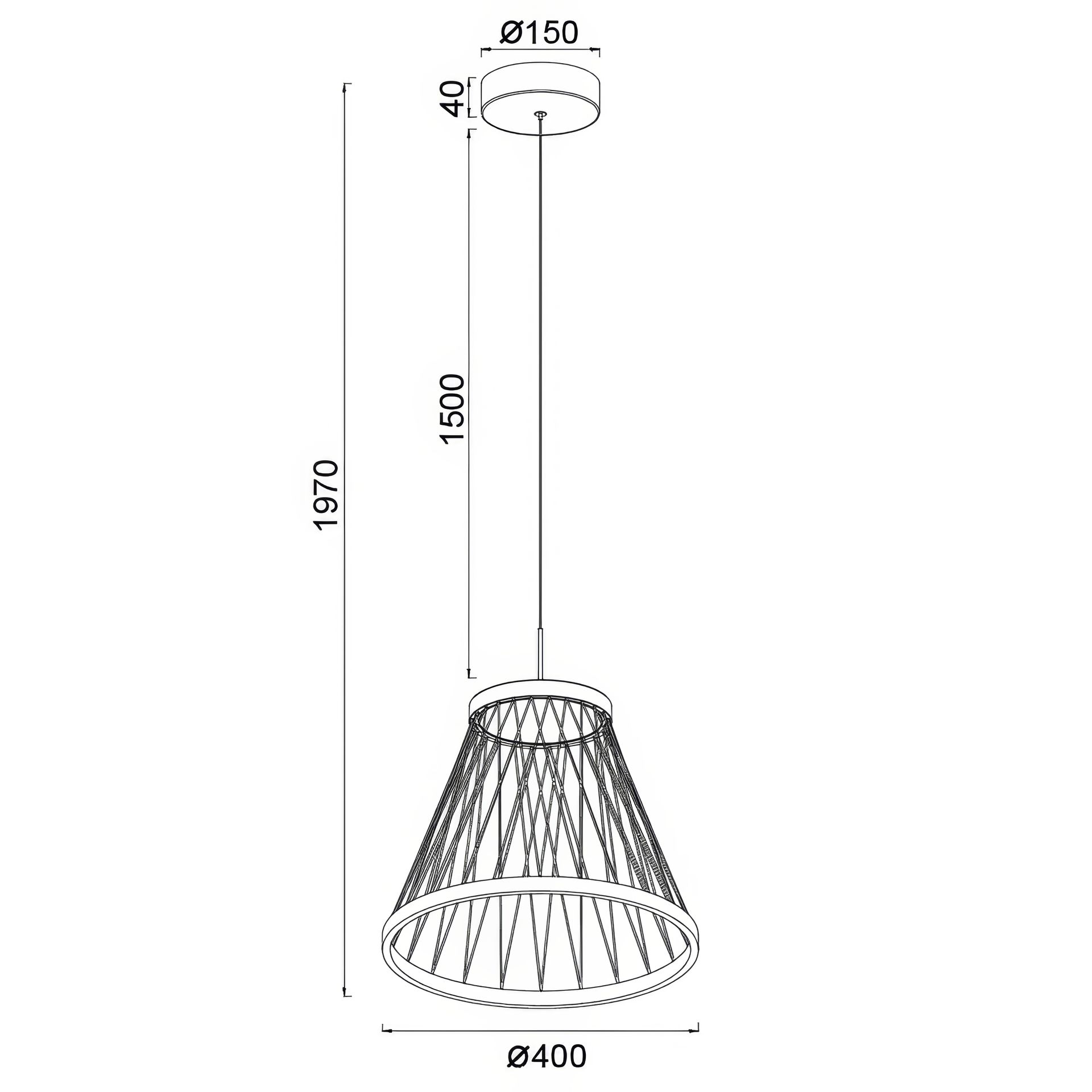 SPIDER*LED PENDANT 20W 3000K