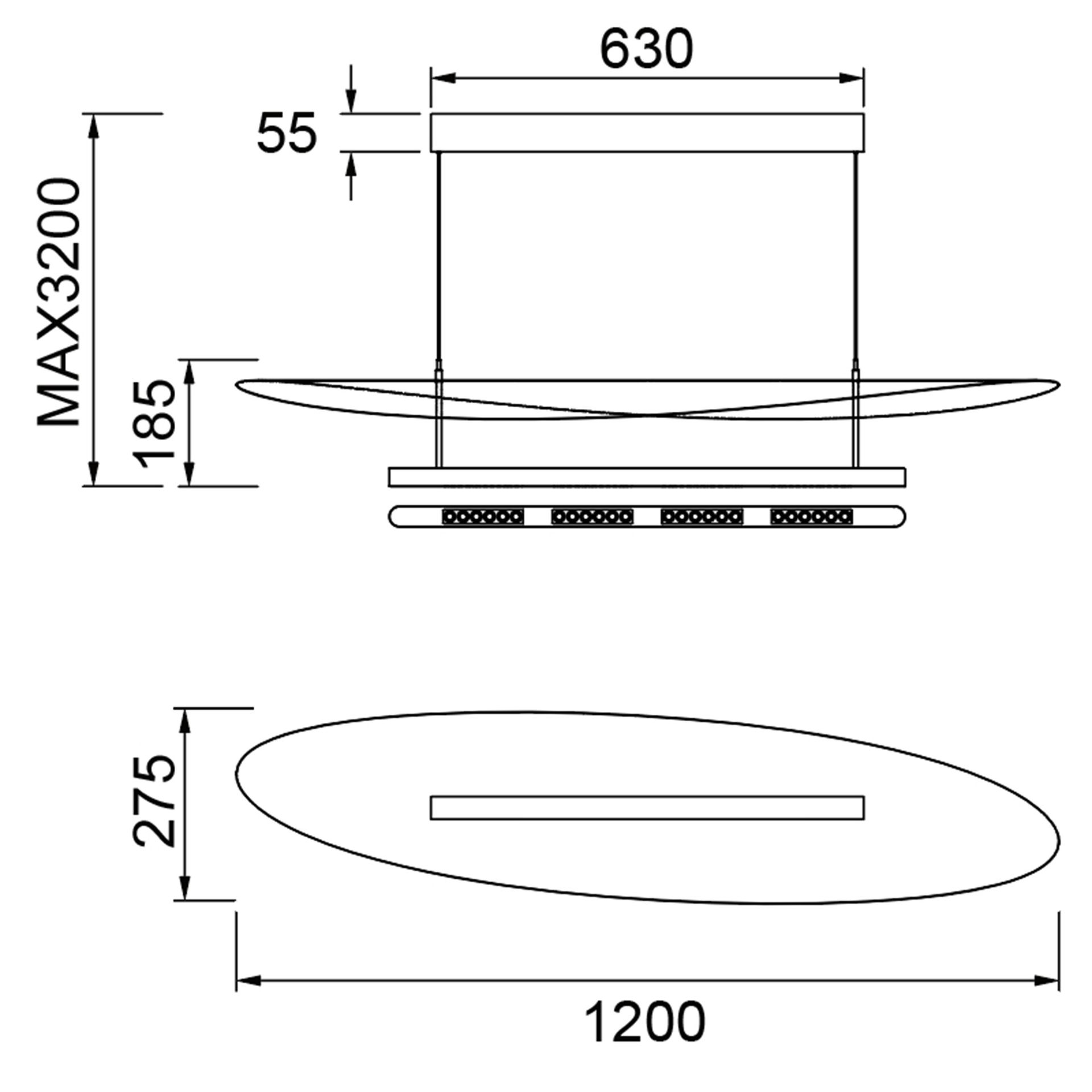 ***DES*** ABISAL * Lampada LED 48W
