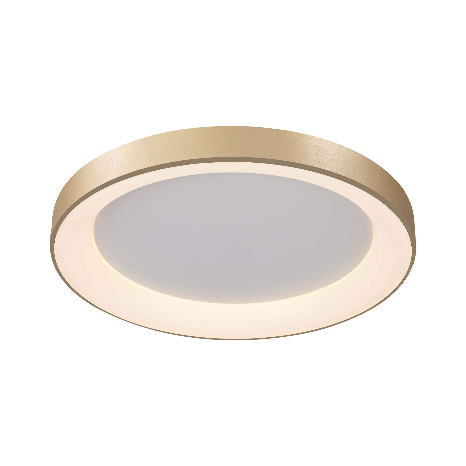 NISEKO II * ROUND CEILING 78 CM - WITH REMOTE CONTROL CCT - GOLD