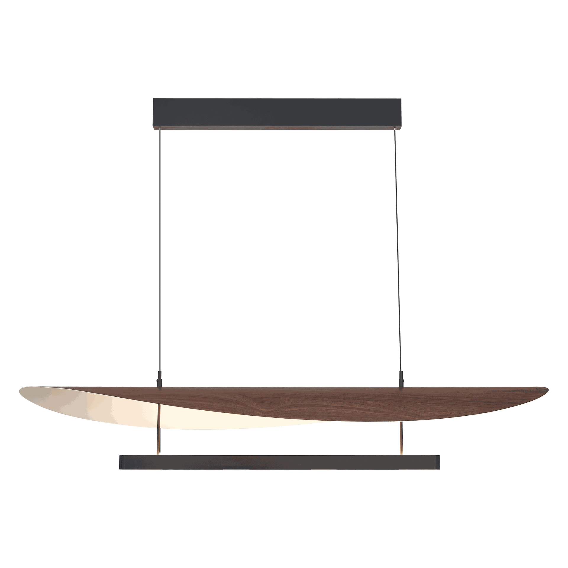 Abisal · Luminaires de plafond · Noyer / Noir