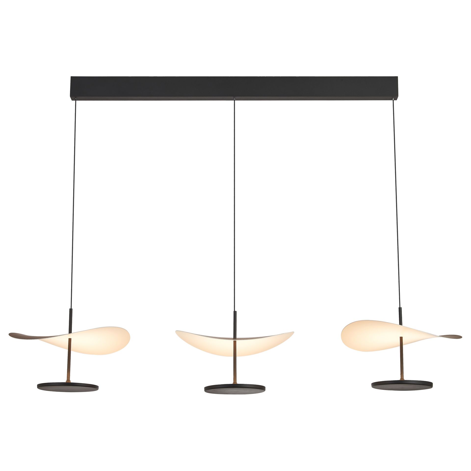 ***DES*** ABISAL * Lampada LED 3 luci Lineare 32W 3000K