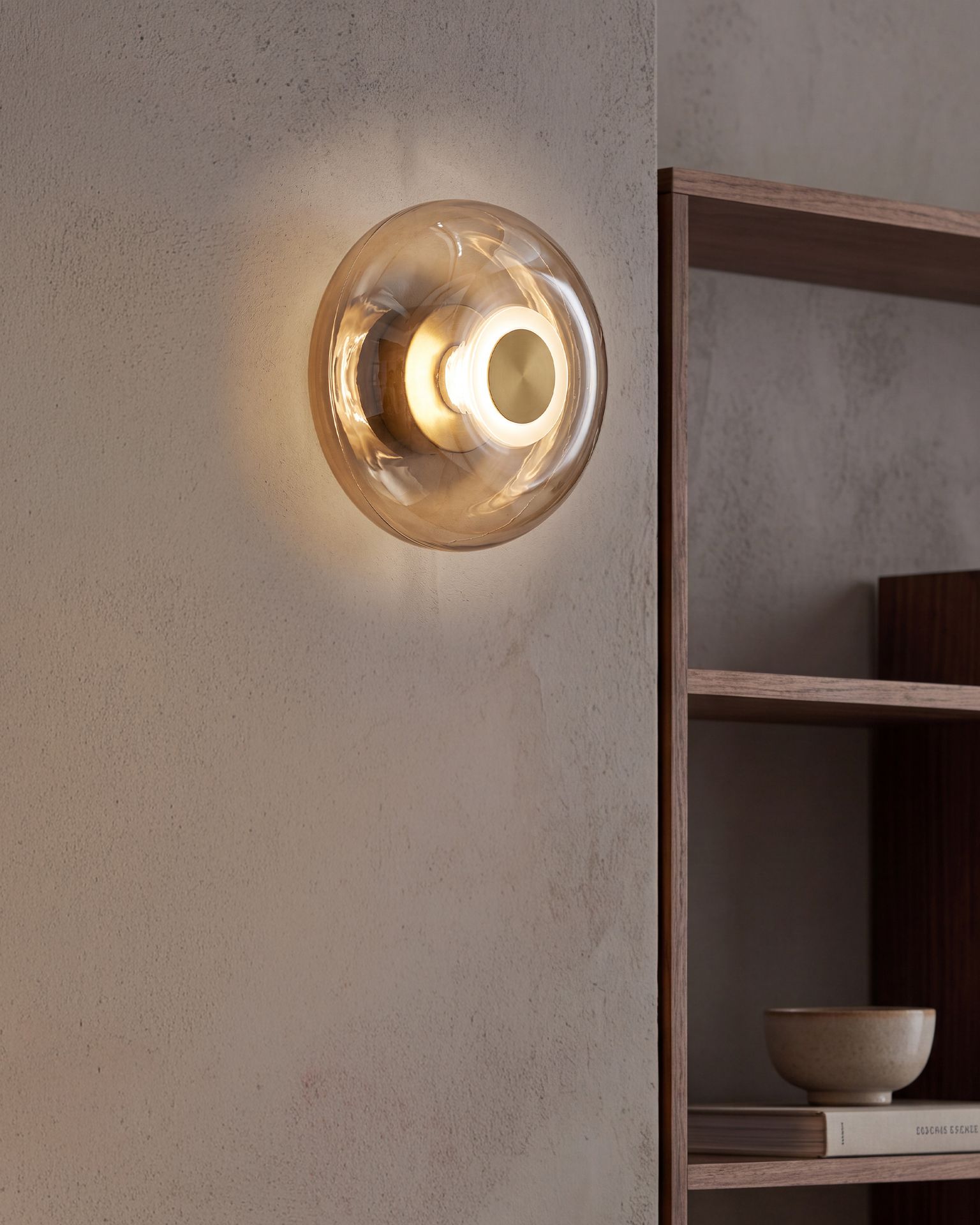 MAGMA * Wall Lamp LED 5W Amber/Gold