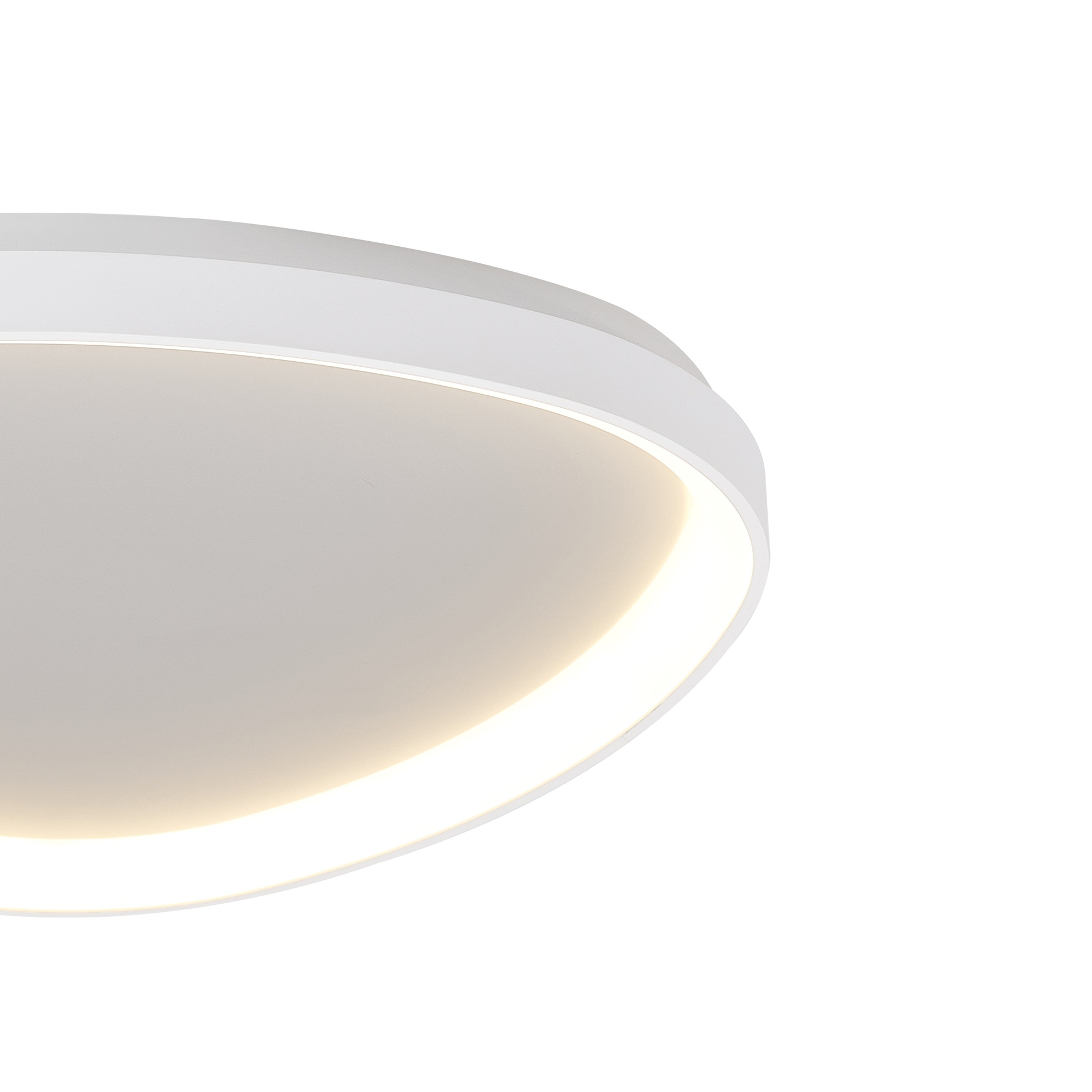 NISEKO II * CEILING TRIANGULAR LED 42 CM - WITH REMOTE CONTROL CCT - WHITE