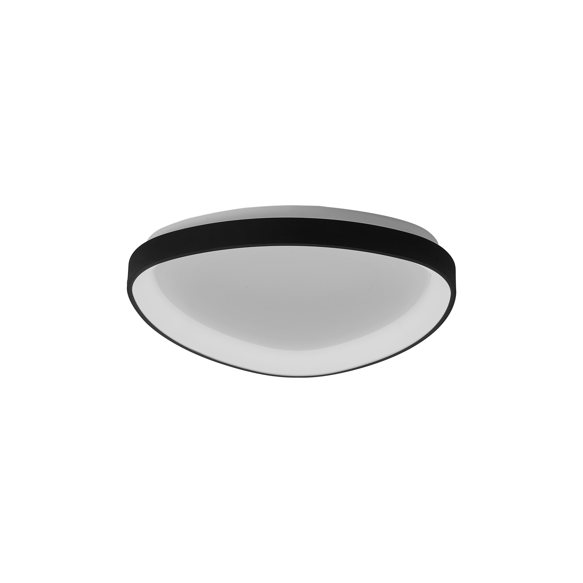 NISEKO II * CEILING TRIANGULAR LED 42 CM - WITH REMOTE CONTROL CCT - BLACK