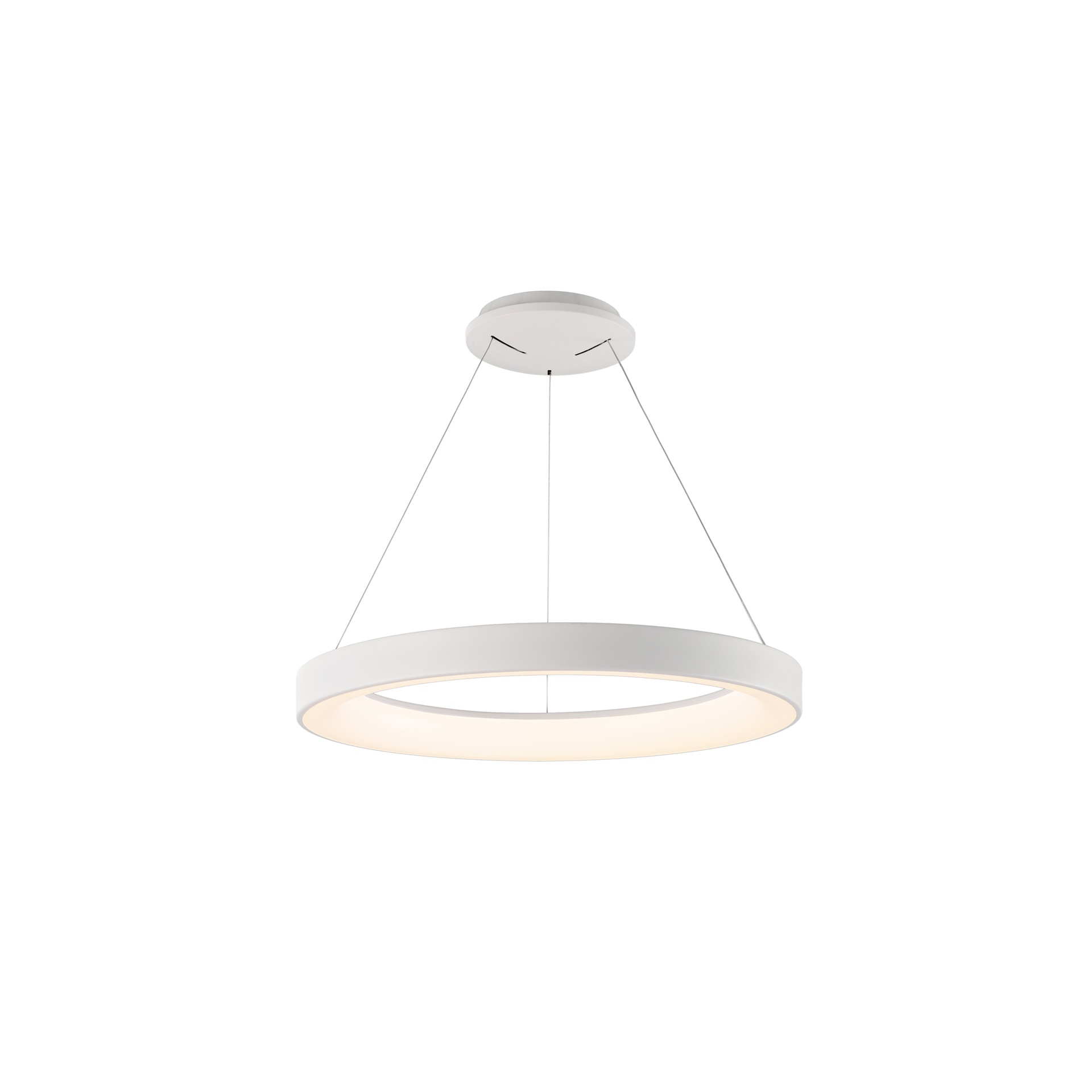 NISEKO II * LED PENDANT 45W D.50CM  WHITE