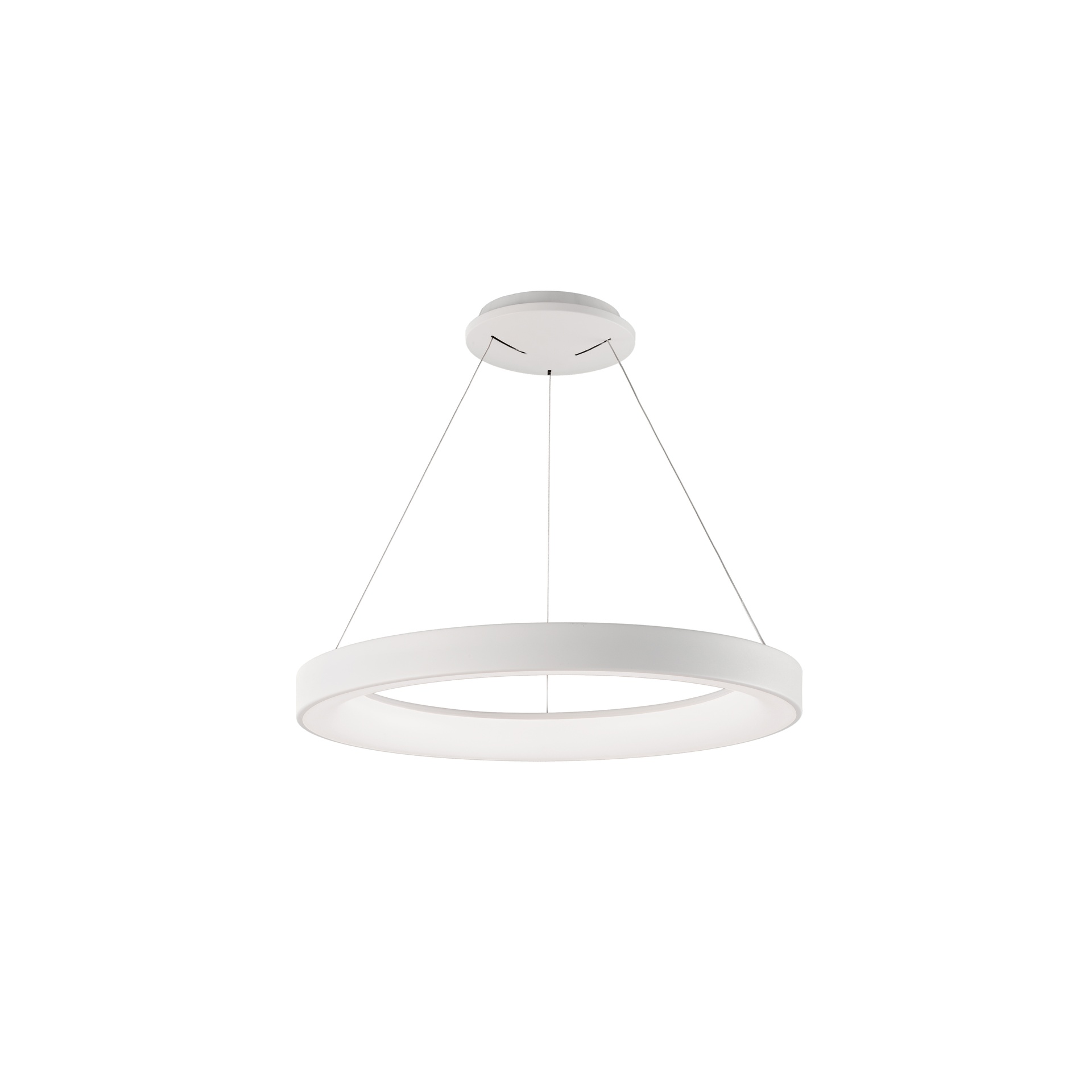 NISEKO II * LED PENDANT 45W D.50CM  WHITE