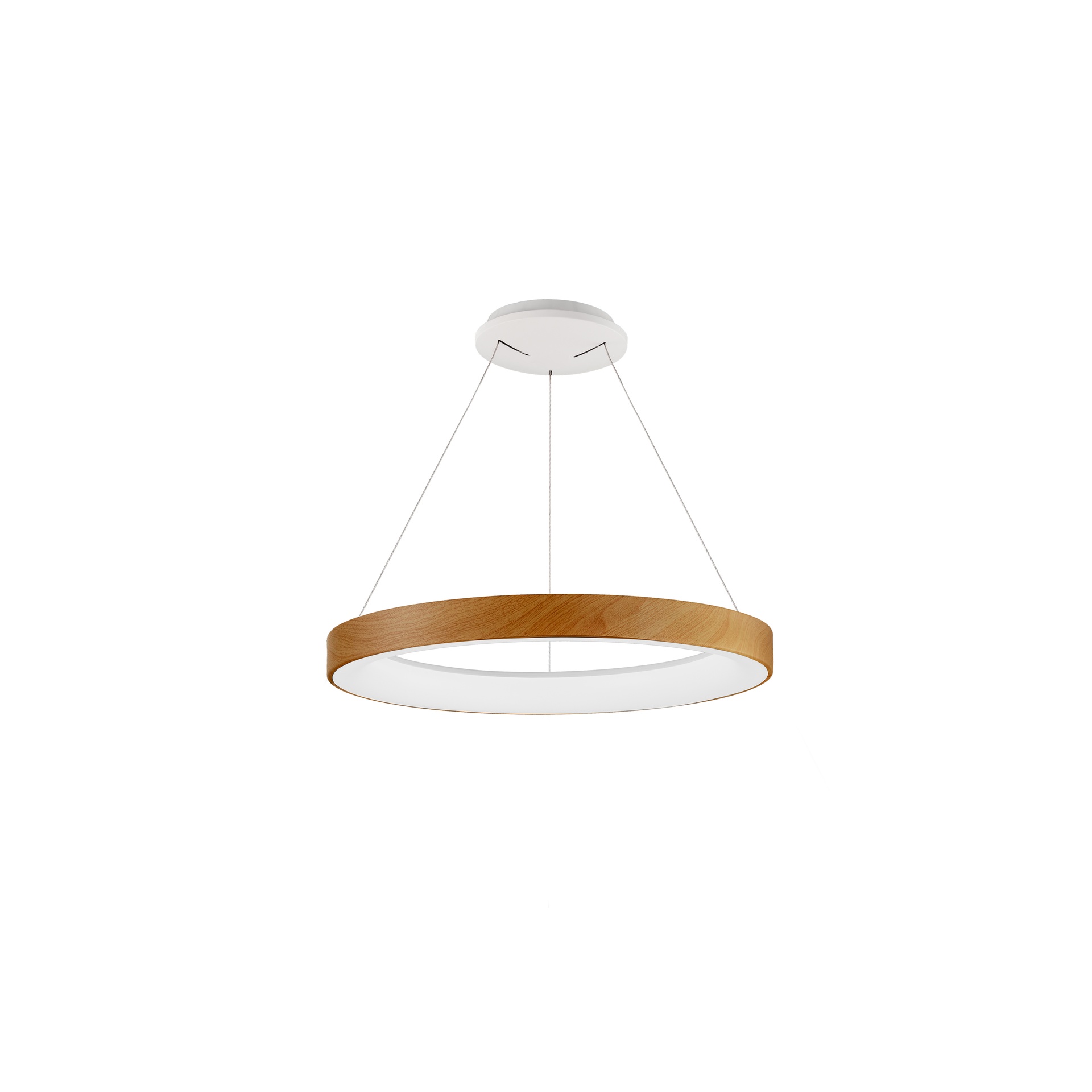 NISEKO II * LED PENDANT 45W D.50CM  WOOD