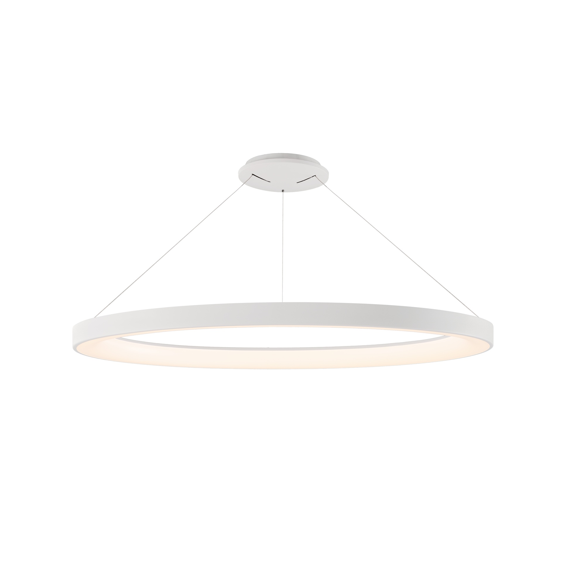 NISEKO II * PENDANT 90 CM - WITH REMOTE CONTROL - WHITE