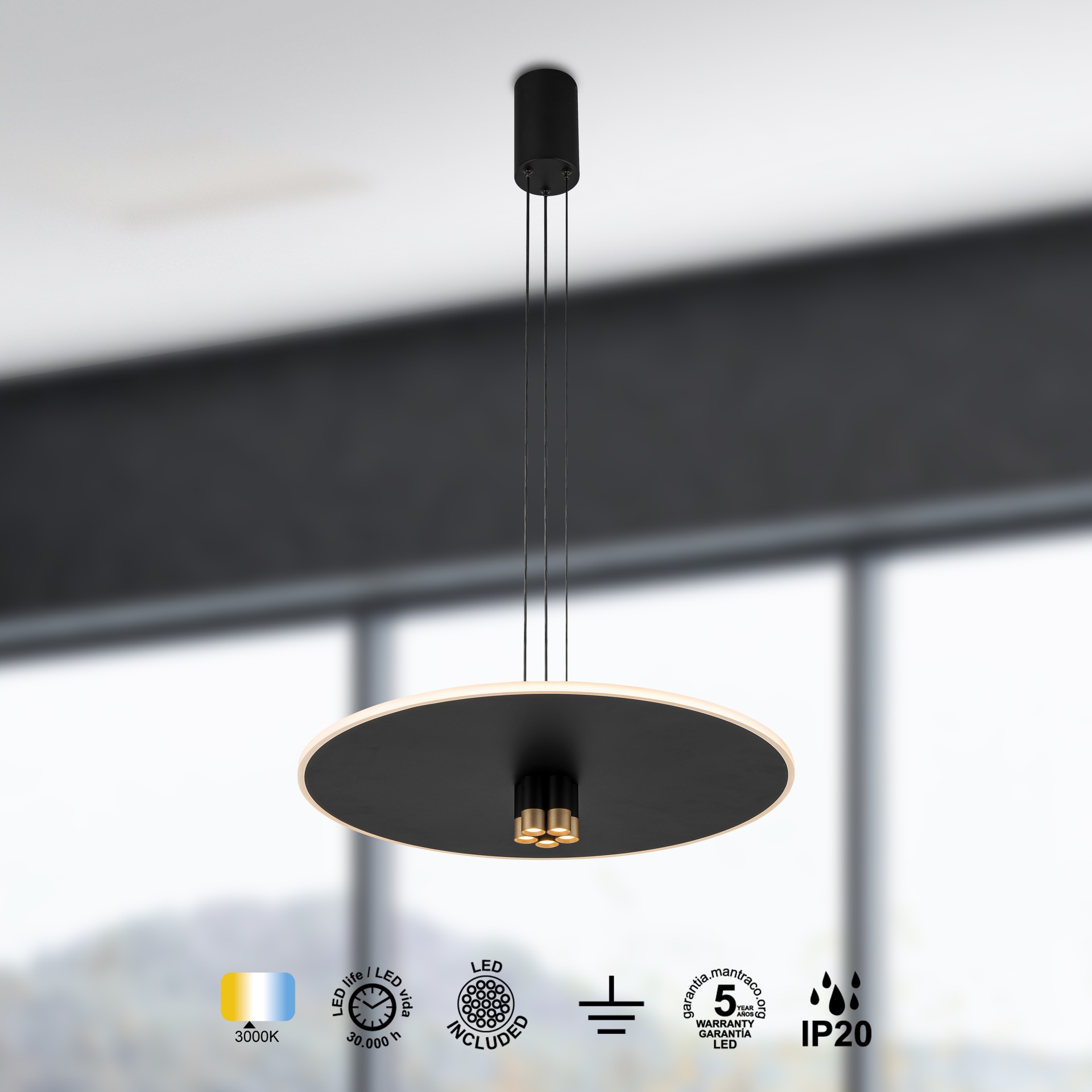 NOMADA*SOSPESO LED 42W 3000K