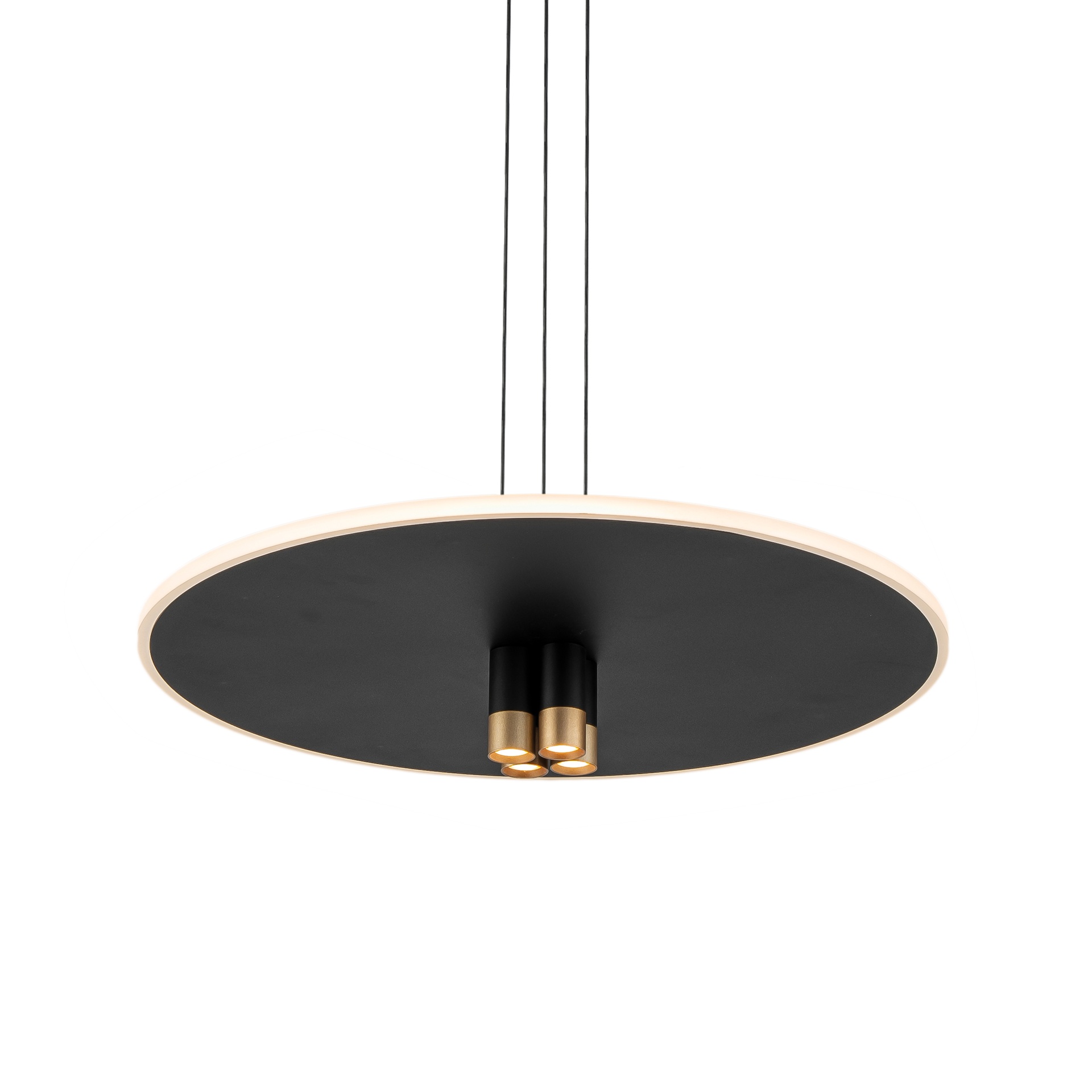 Nomada · Lampade da soffitto · Nero + Oro