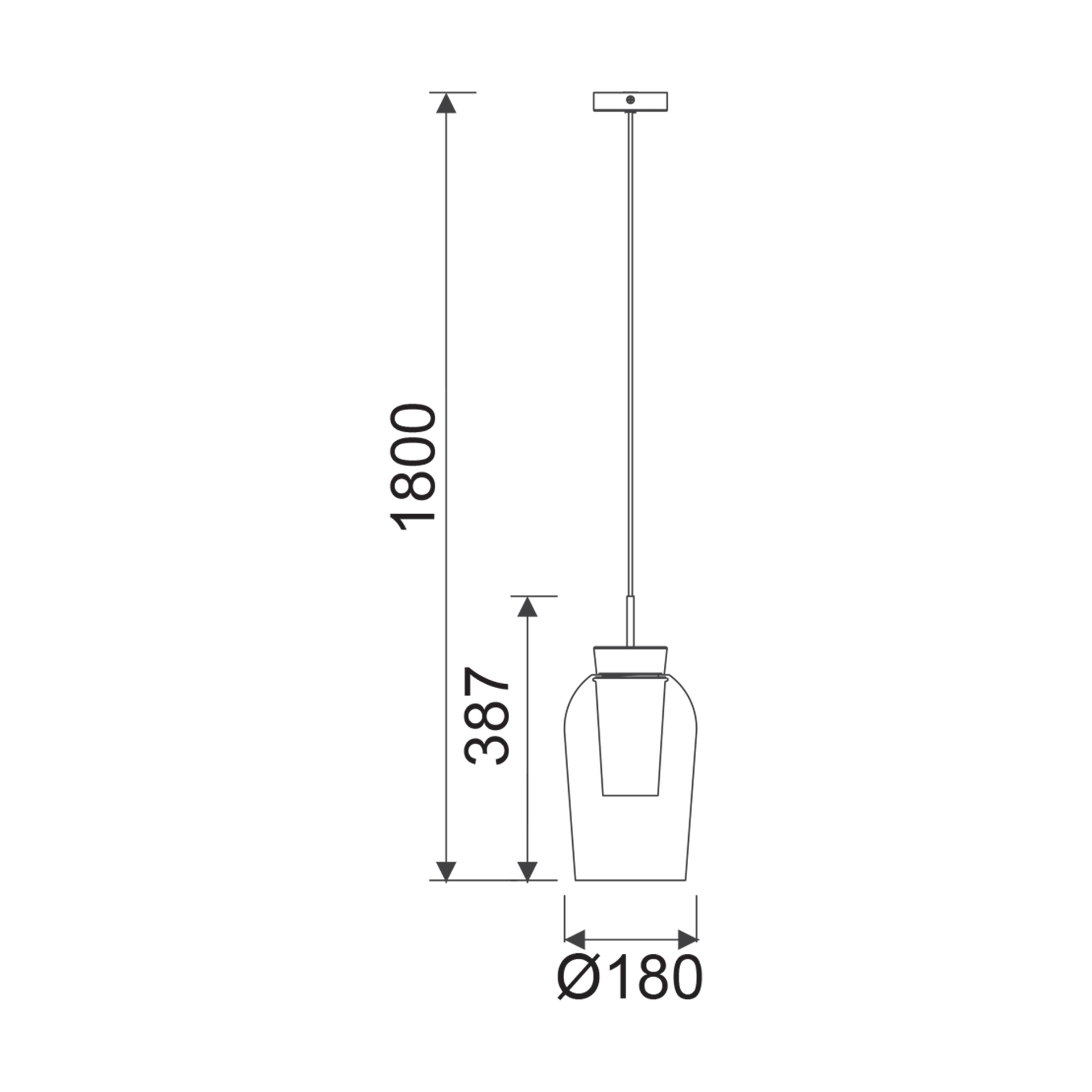 NORA WHITE * PENDANT 1L