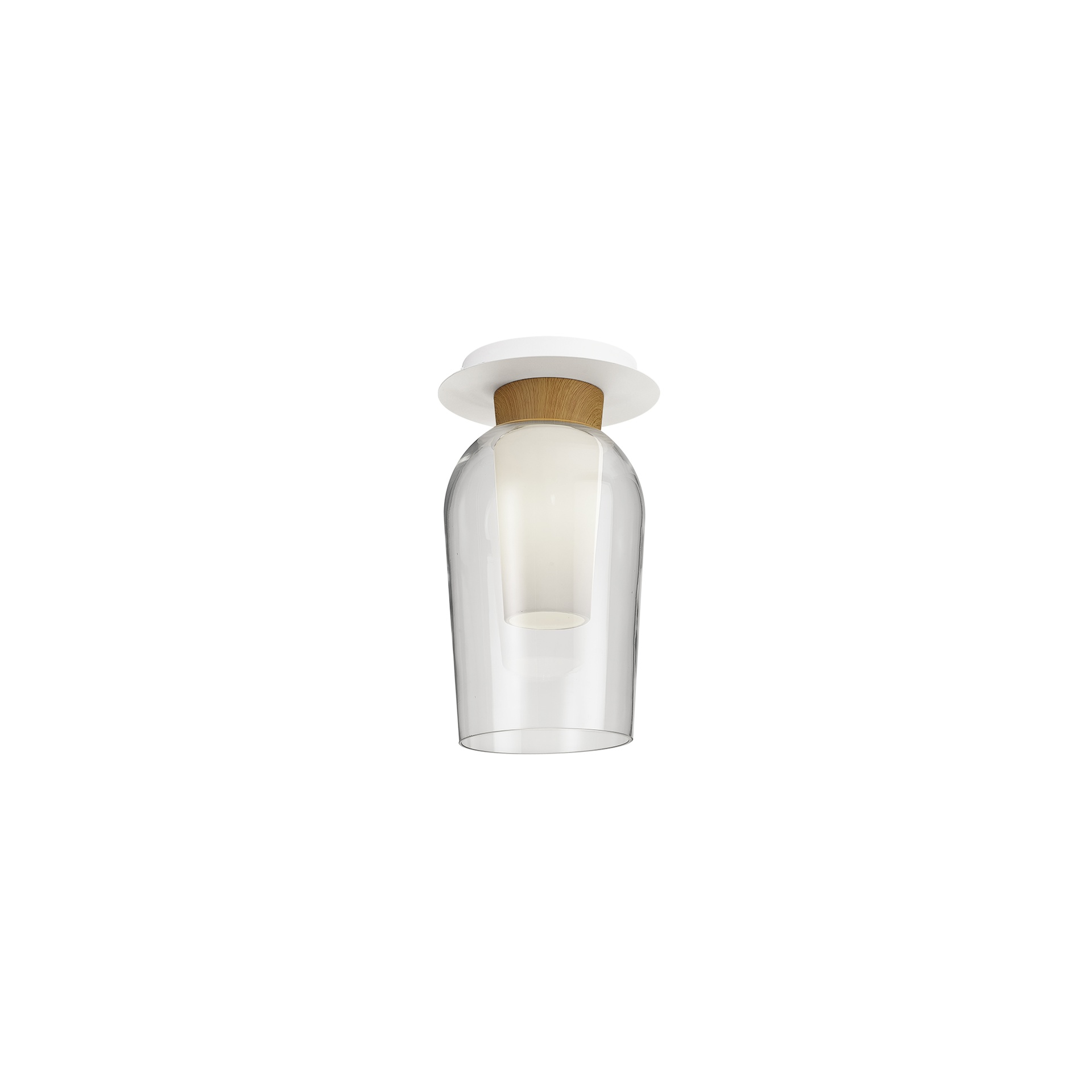 Nora · Ceiling lights · White / Wood