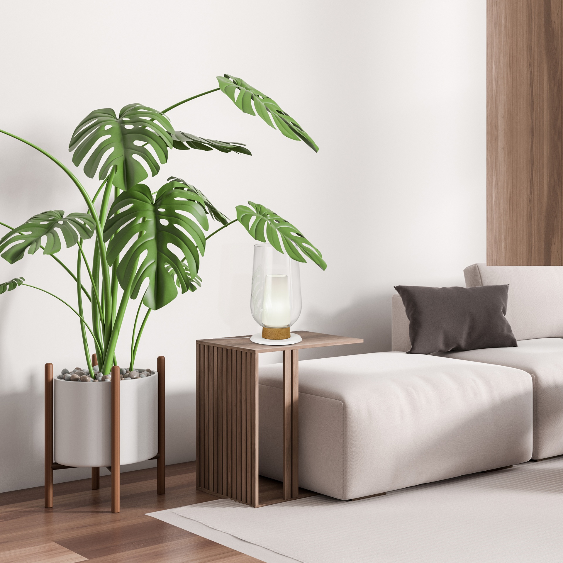 NORA WHITE * TABLE LAMP 1L