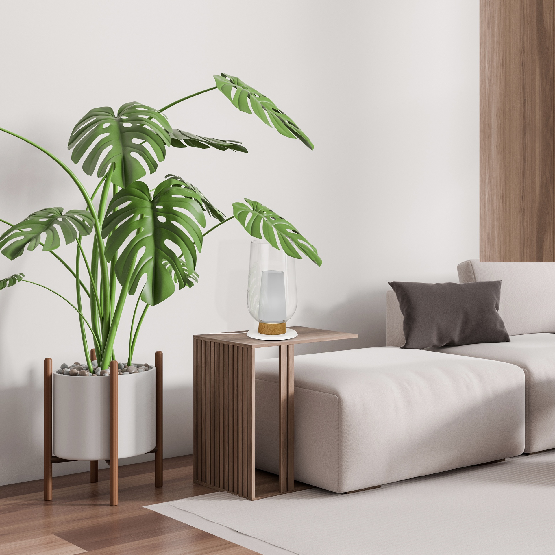 NORA WHITE * TABLE LAMP 1L