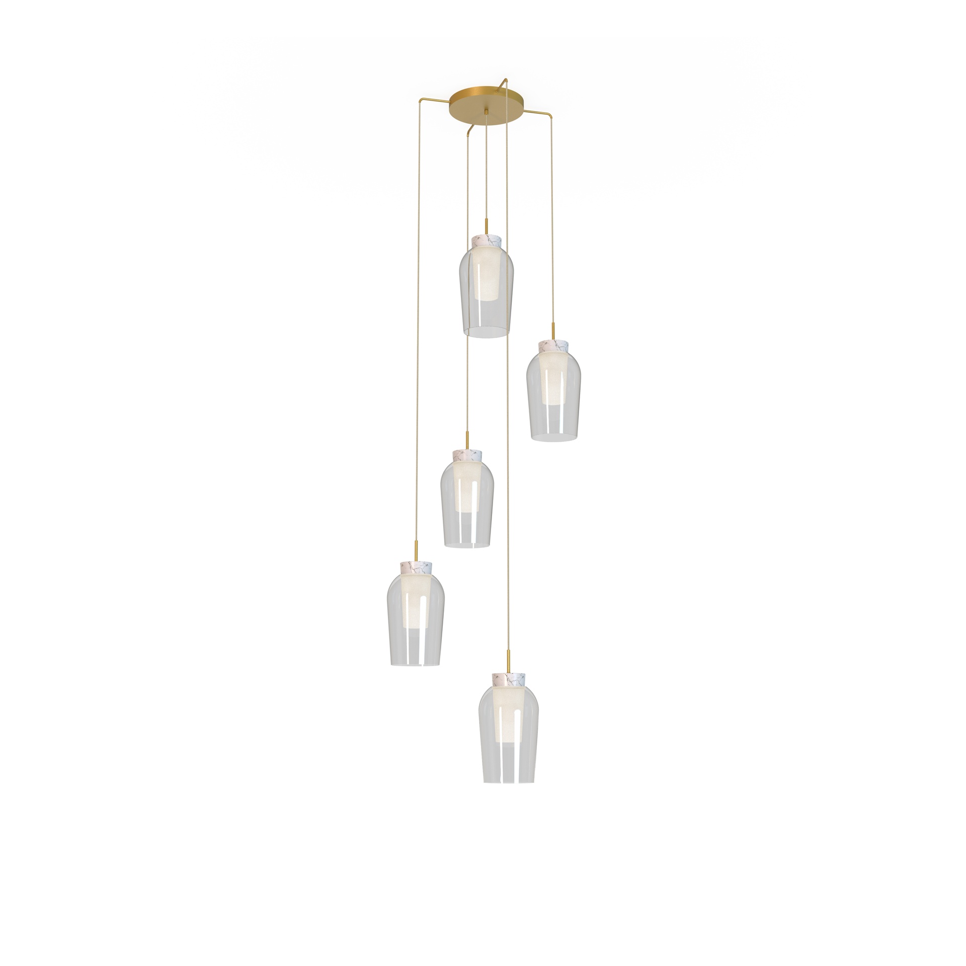 NORA GOLD * PENDANT 5L REDONDA