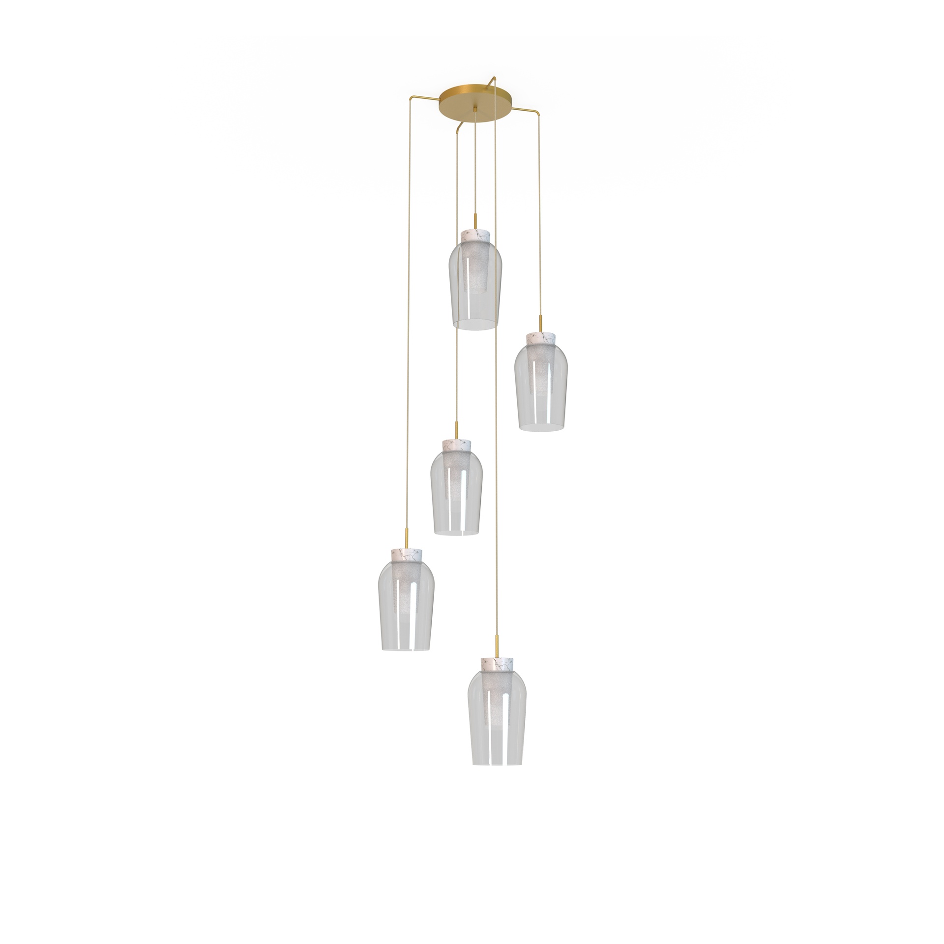 NORA GOLD * PENDANT 5L REDONDA