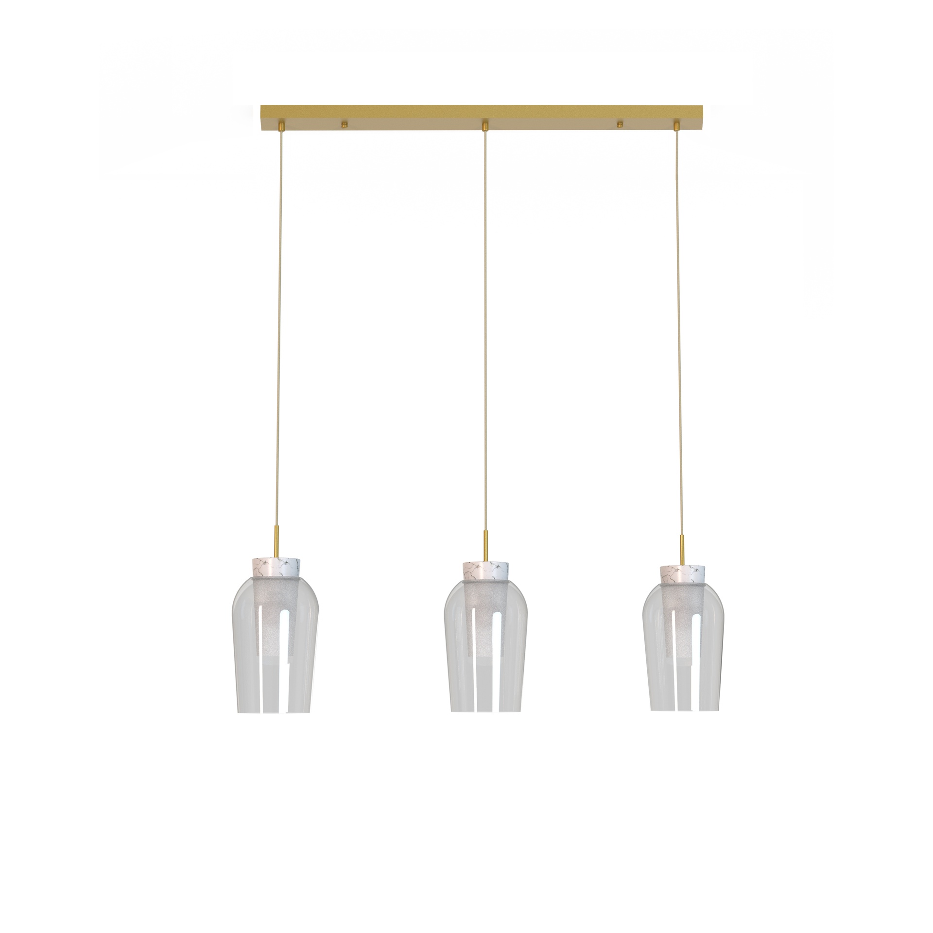 Nora · Luminarias de techo · Oro / Blanco