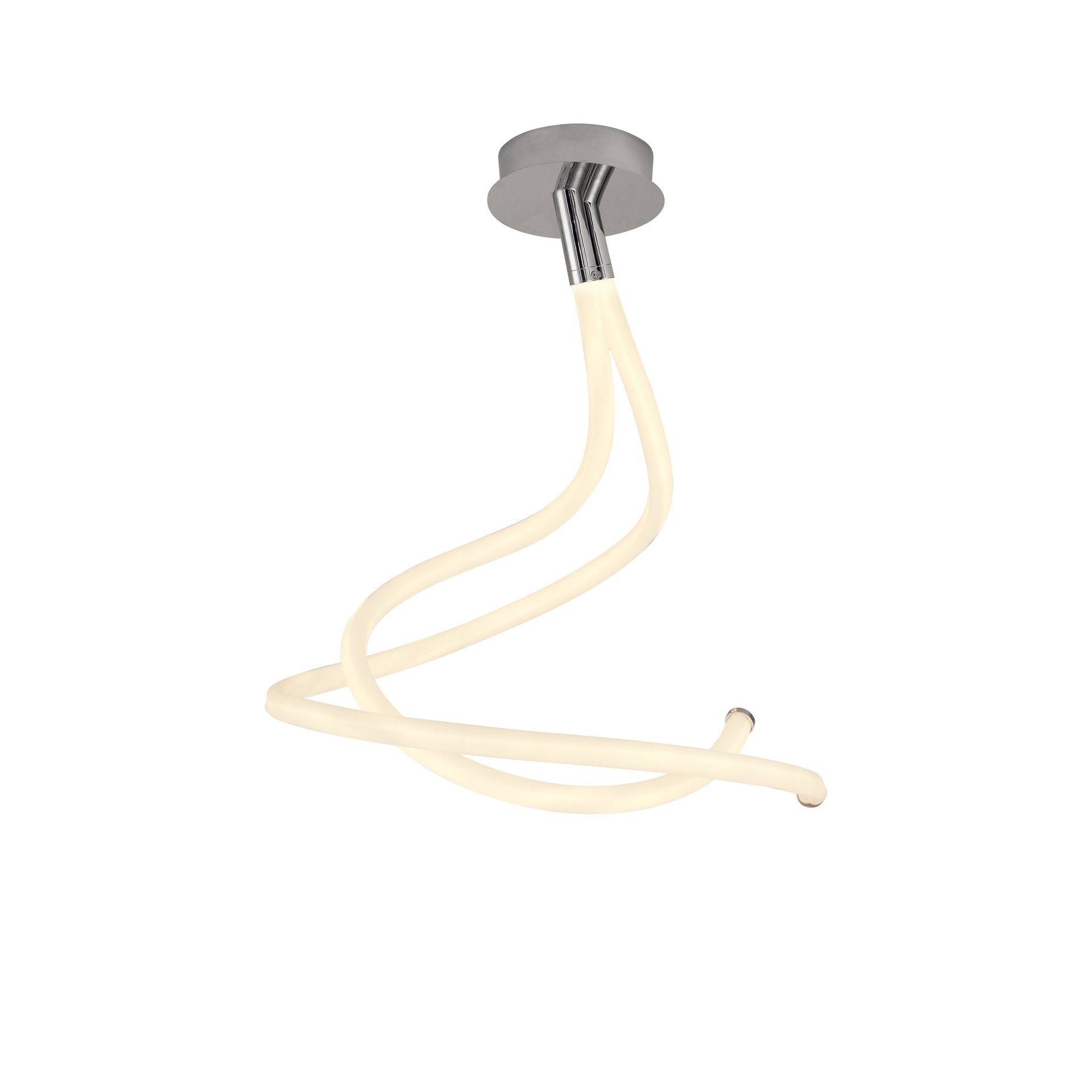 Nur line · Luminaires de plafond · Chrome / Blanc