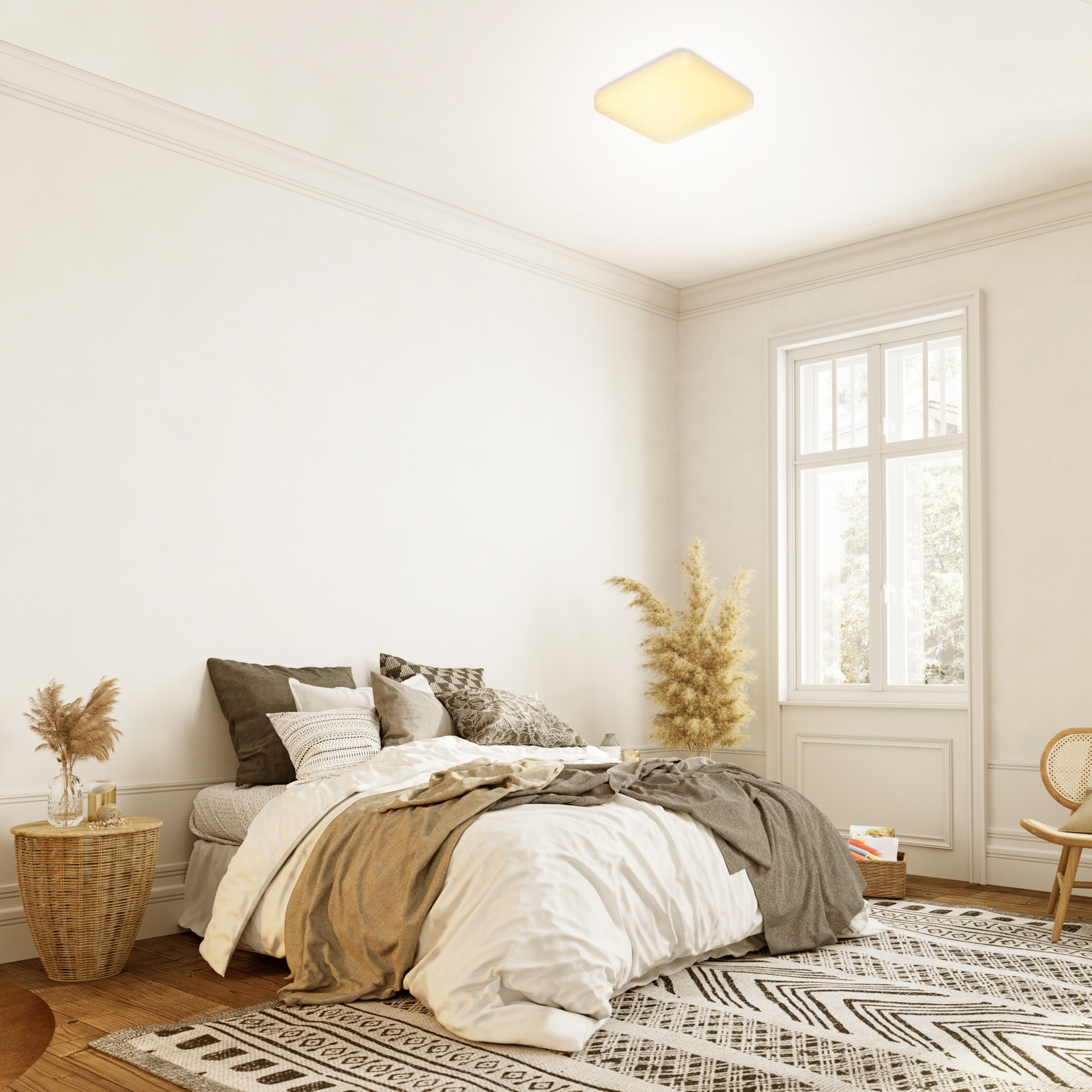 ***DES*** QUATRO II * PLAFONIERA LED 50 CM GRANDE  3000K