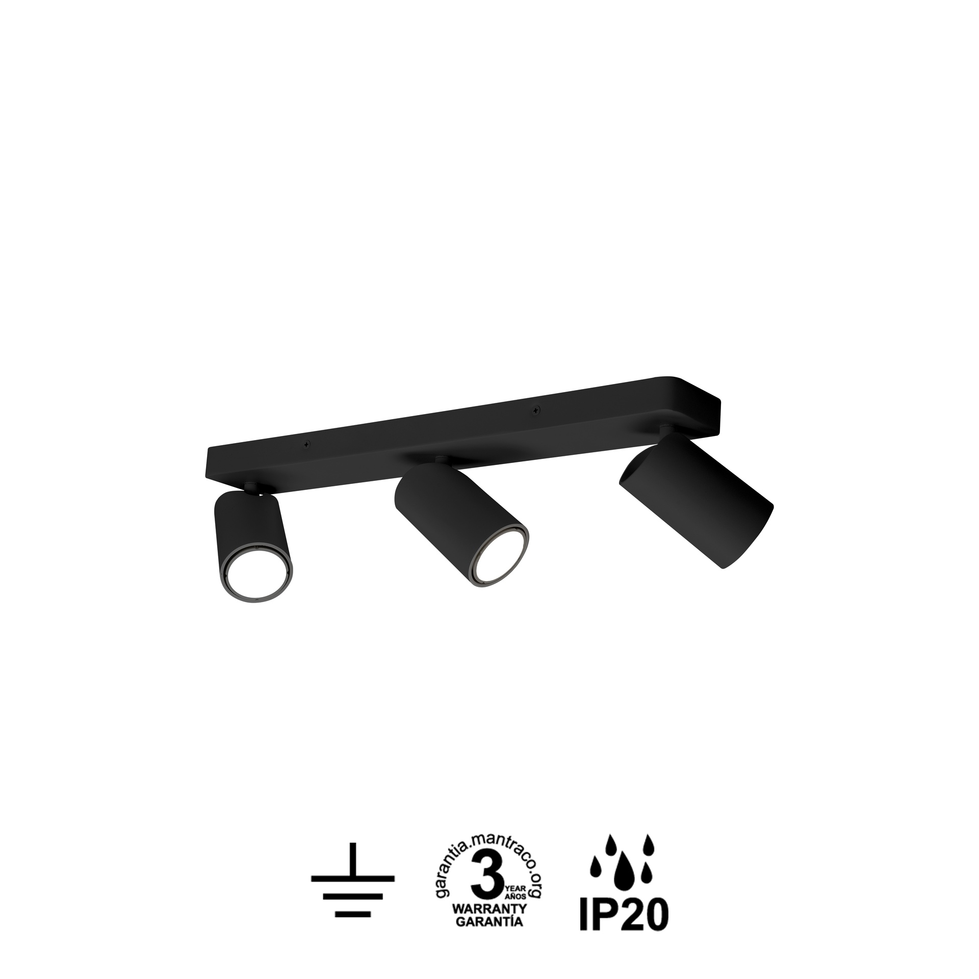 Sal · Ceiling lights · Matt black