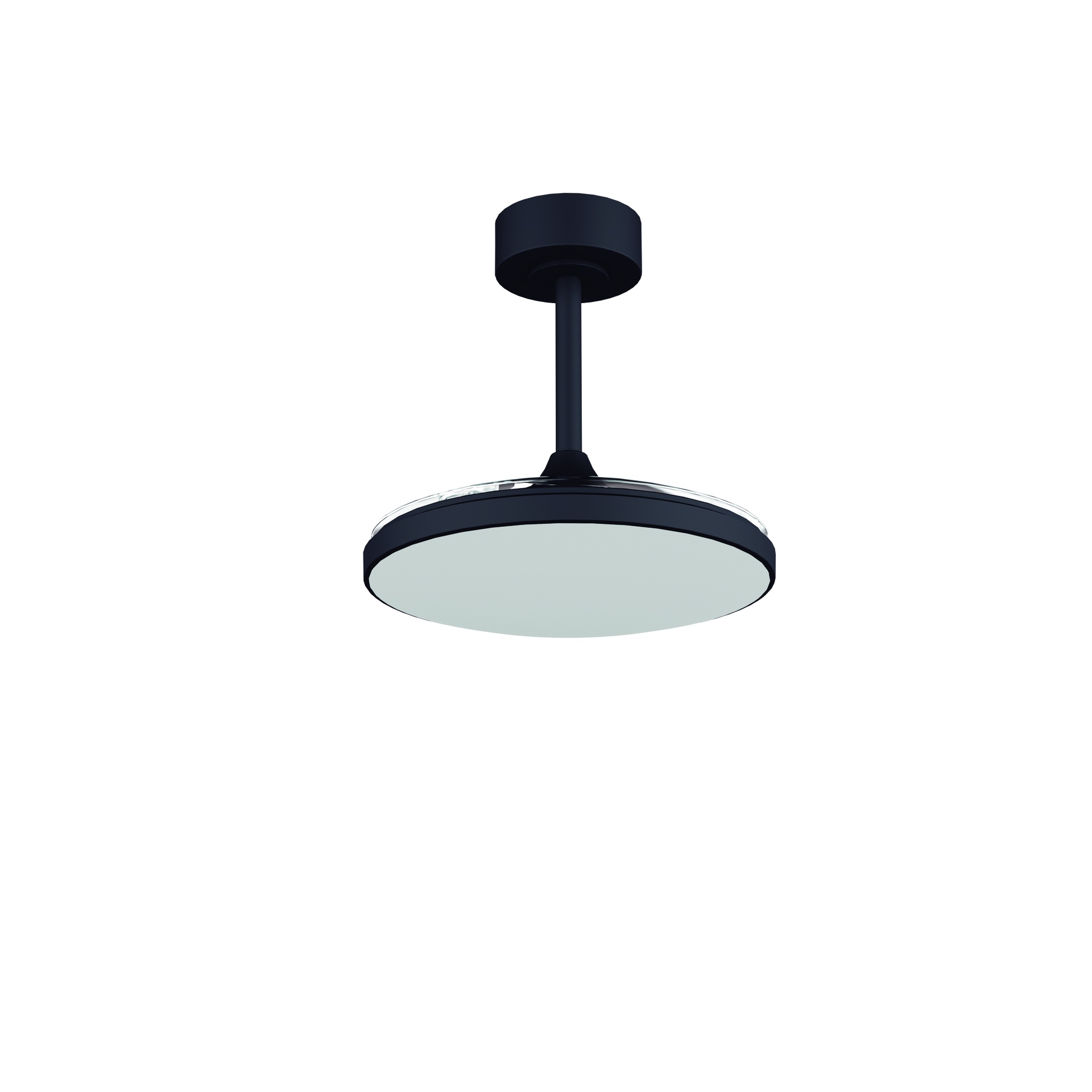Slim Fan Mini · Ventilador de aspas desplegables con luz · Black