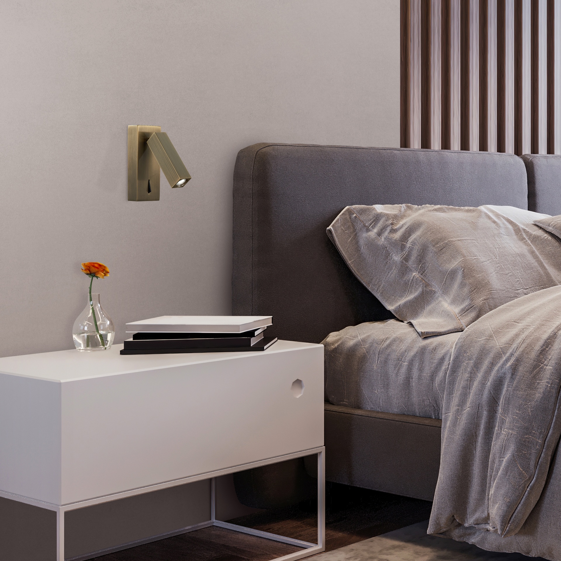 TARIFA * APPLIQUE CUOIO LETTORE LED 3W 3000K